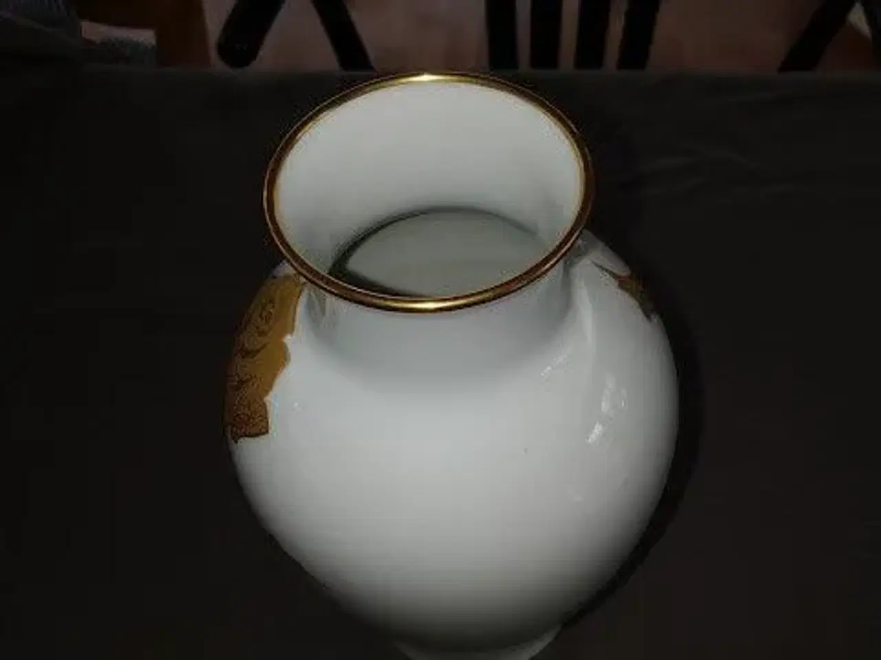 Billede 4 - Smuk Japansk Okura Jubilæums Guld Vase