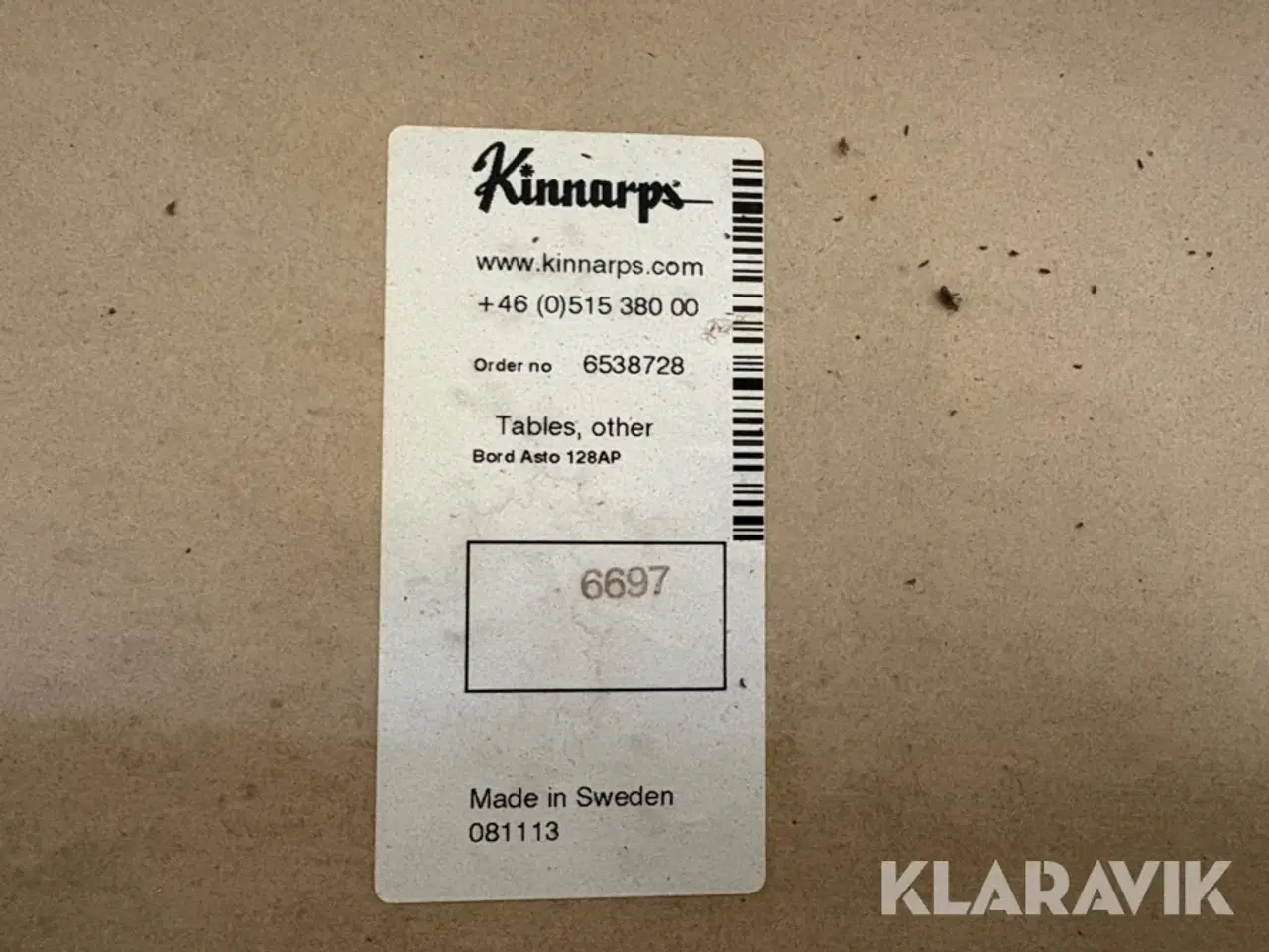 Billede 11 - Spisebord & stole