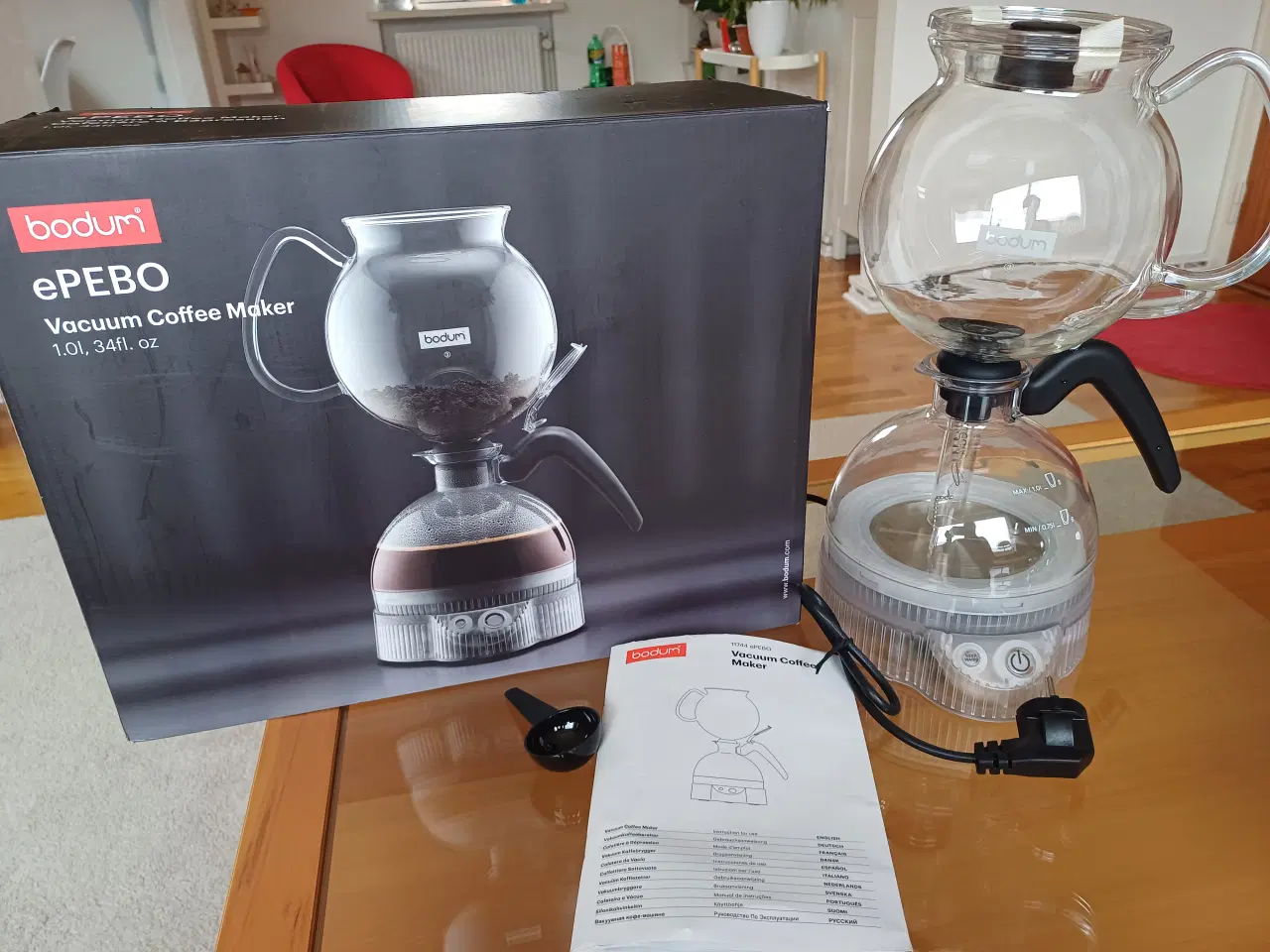 Billede 3 - Helt ny BODUM ePEBO vakuum kaffemaskine
