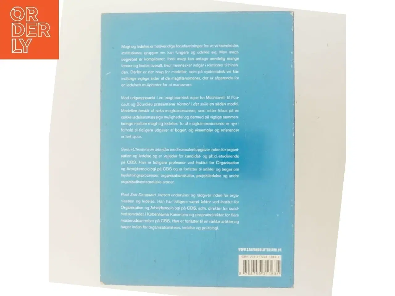 Billede 3 - Kontrol i det stille : om magt og ledelse (Bog)