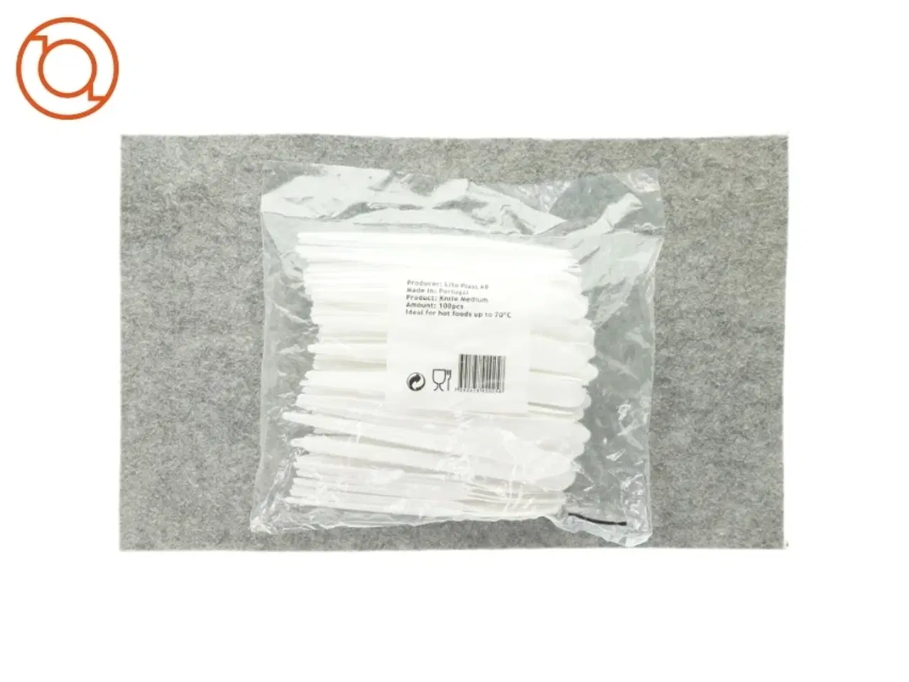 Billede 1 - Plastik knive (100 stk.)