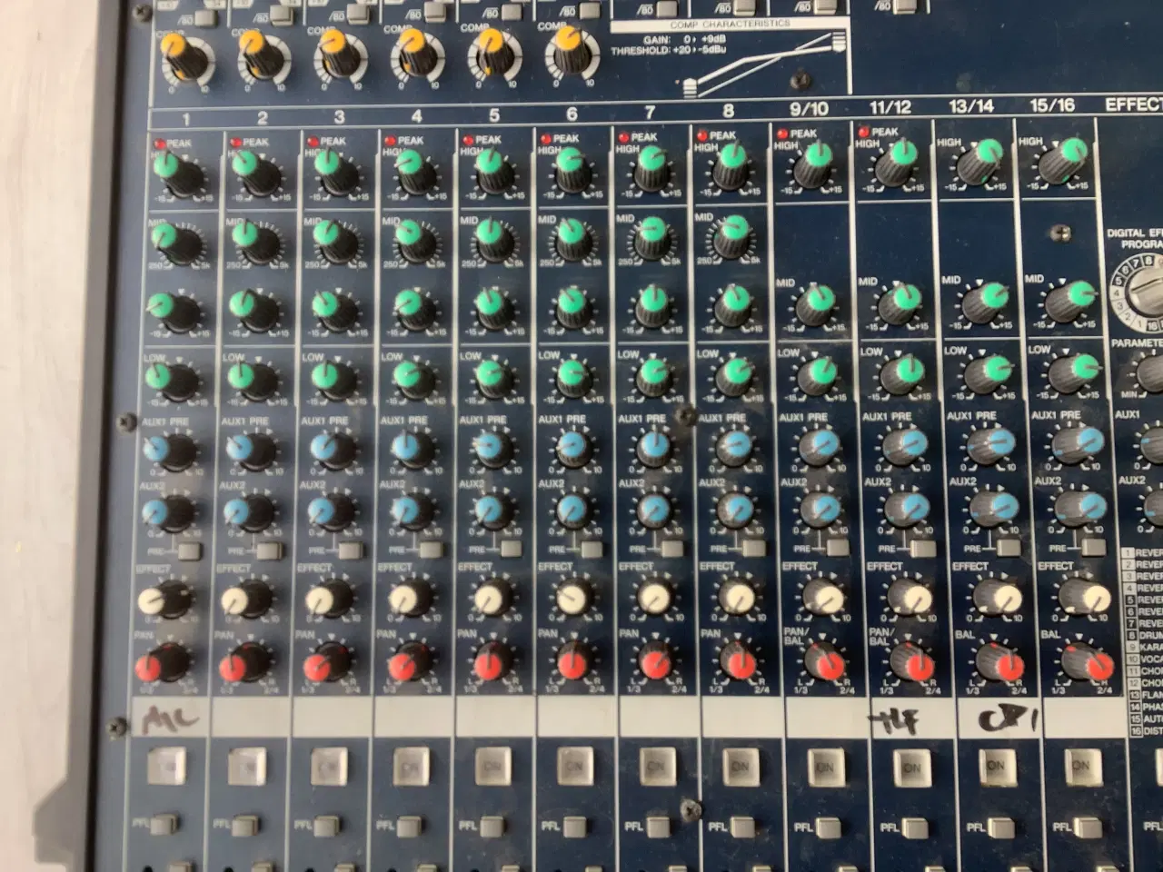 Billede 4 - PA mixer Yamaha MG 166Cx