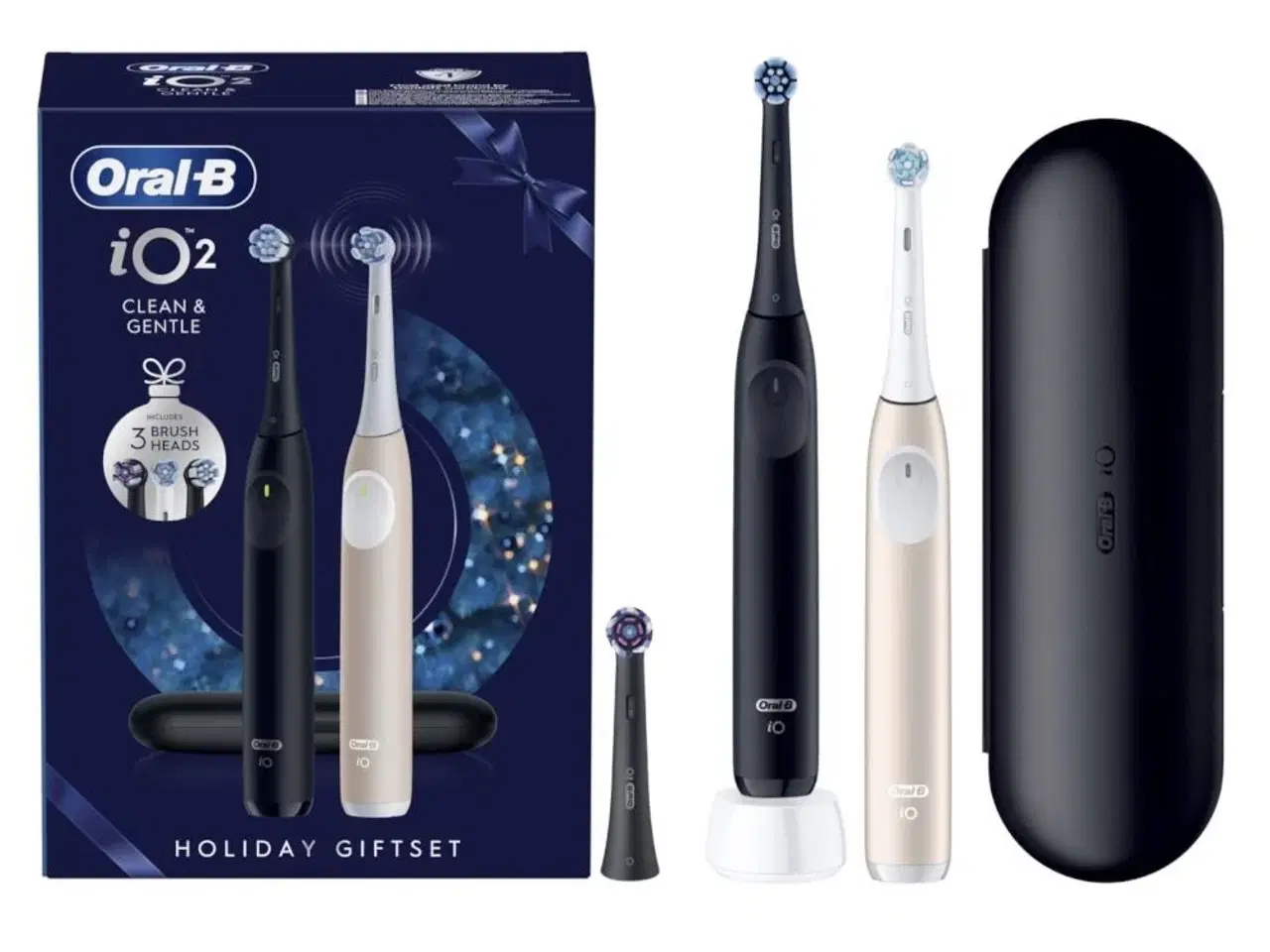 Billede 1 - Oral-B iO Series 2 Duo – elektrisk tandbørste sæt, Sort/Pink