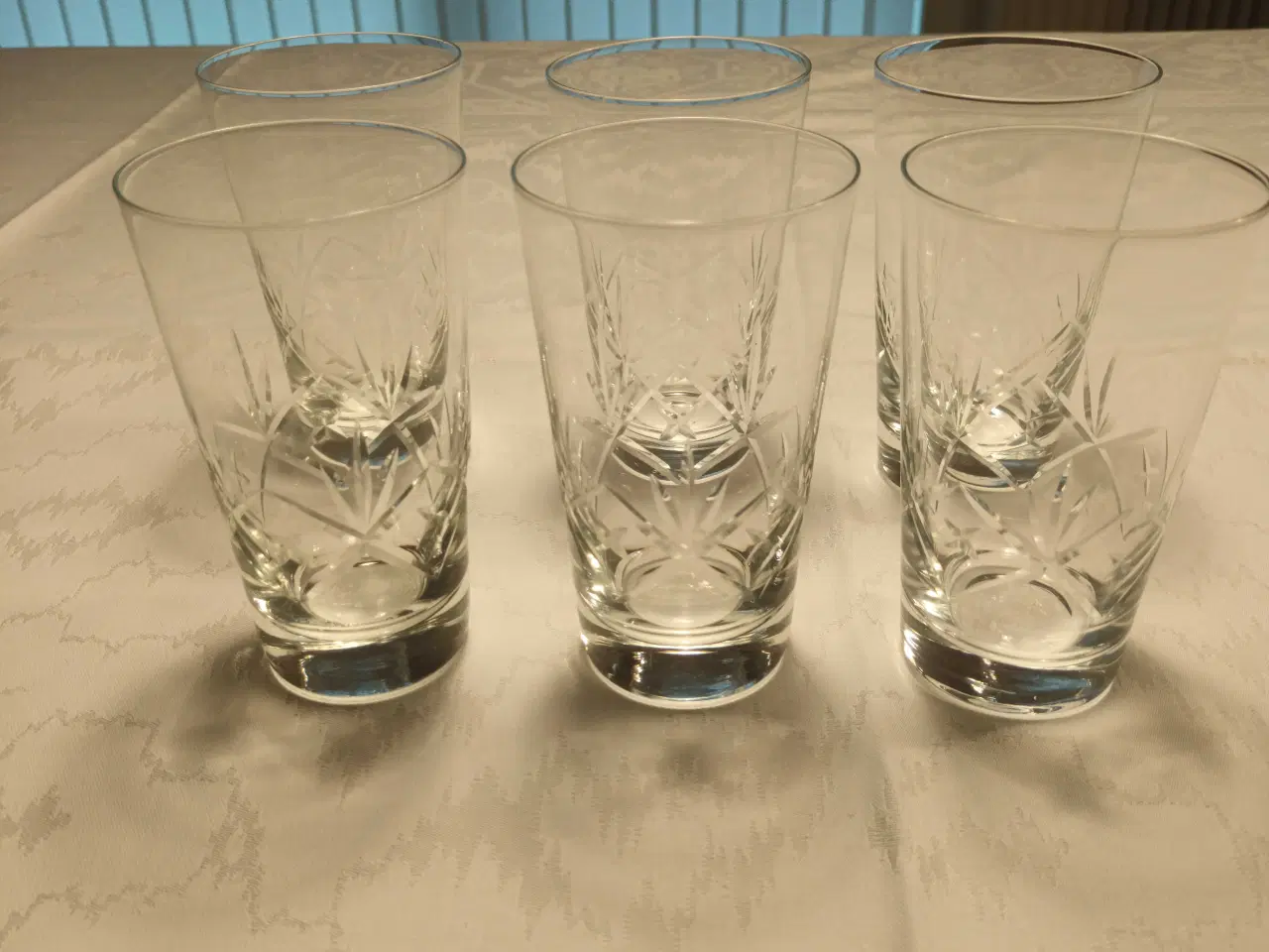 Billede 1 -  6 stk. Ulla øl glas