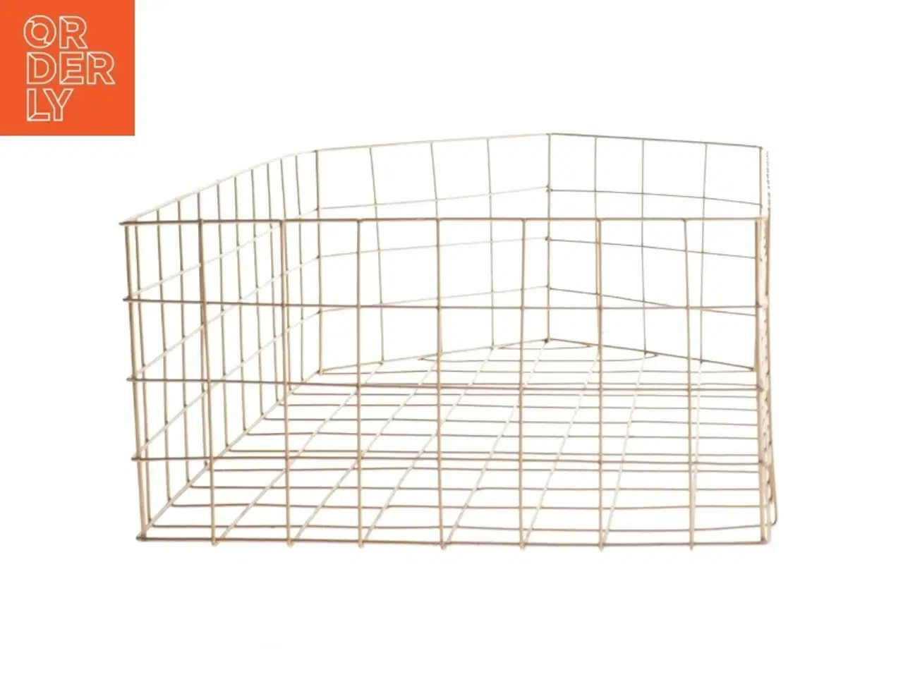 Billede 2 - Trådkurv (str. 34x22,5 cm)