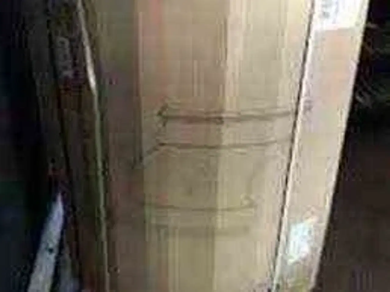 Billede 2 - 2 stk Buede Nordic Glashavehegn Røgfarvet 93x100 cm