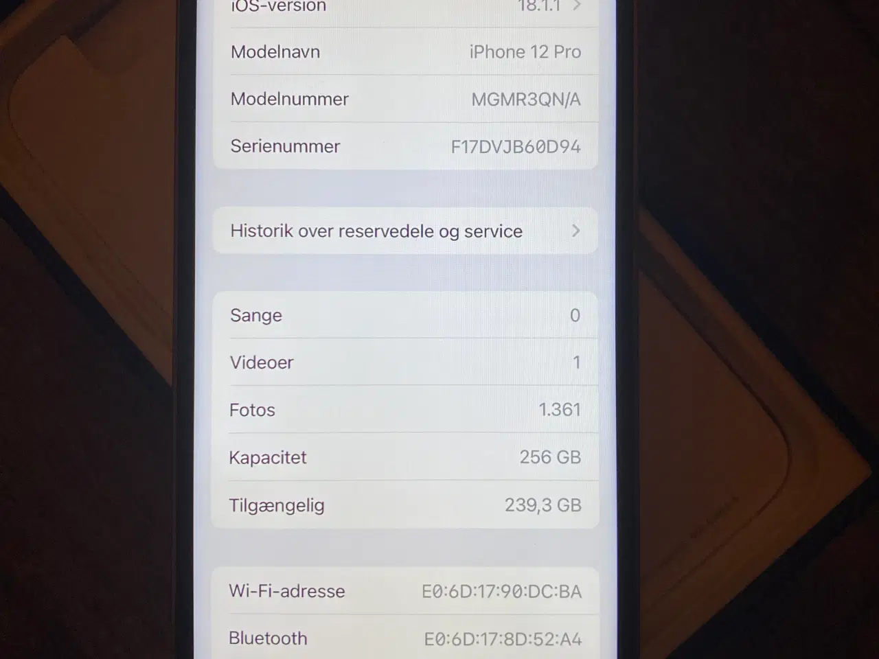 Billede 5 - Iphone 12 pro - 256gb