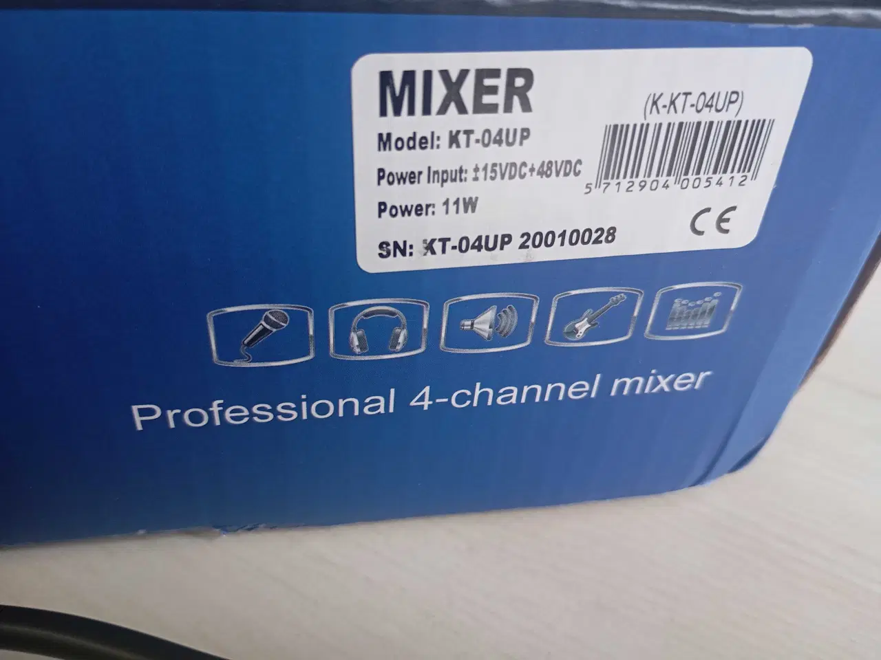 Billede 3 - Professionel Mixer med 4 kanaler 
