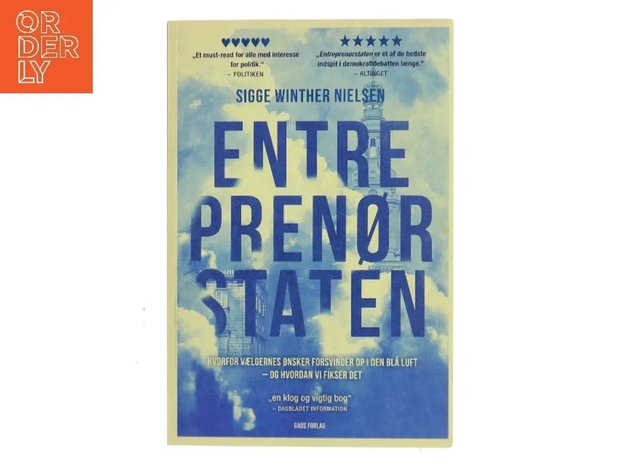 Billede 1 - Entreprenørstaten af Sigge Winther Nielsen (Bog)