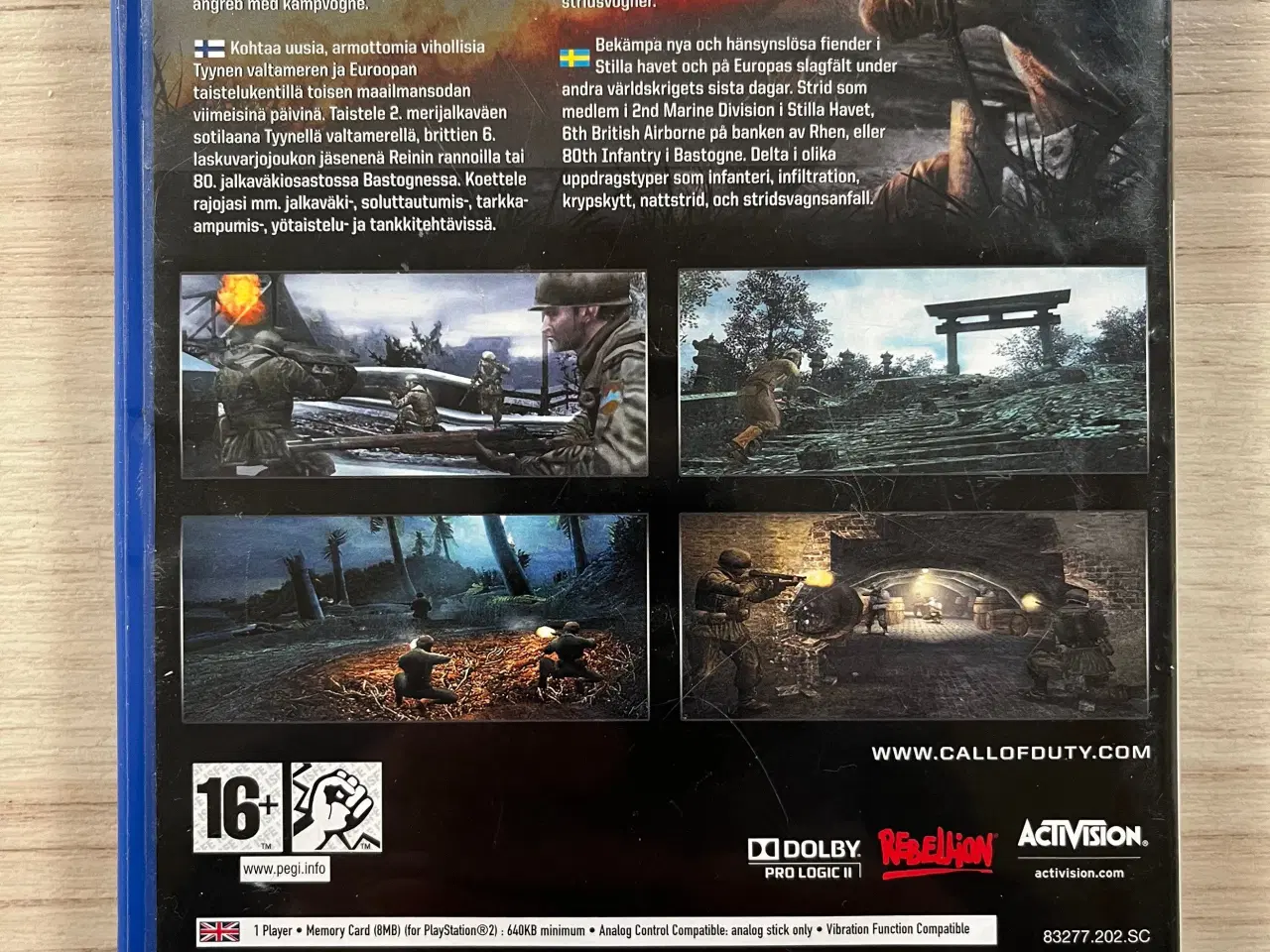 Billede 2 - Call Of Duty World At War Final Fronts