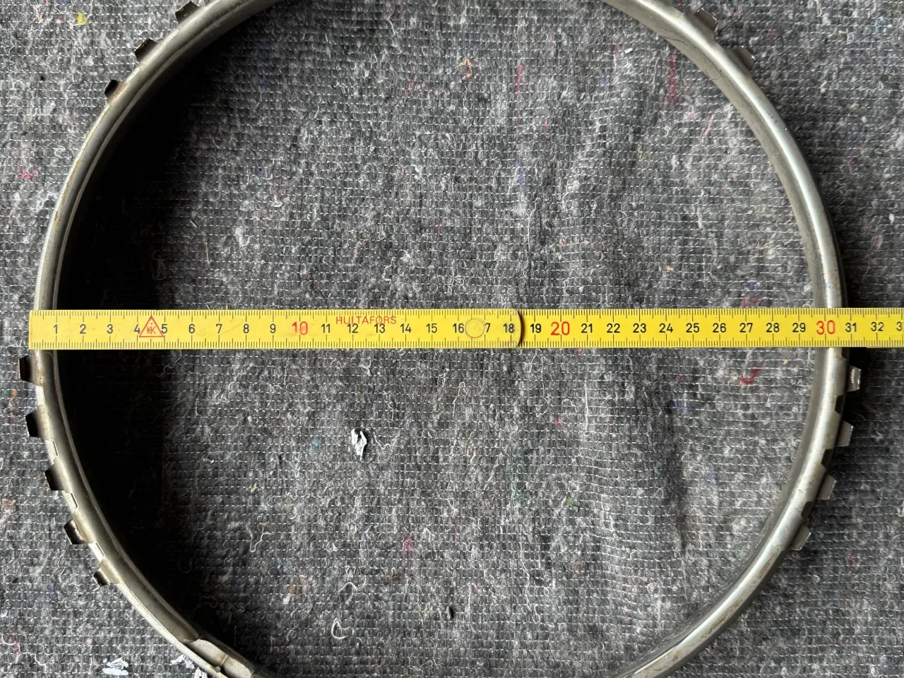 Billede 8 - Vintage 14" fælgringe,pynteringe i rustfri