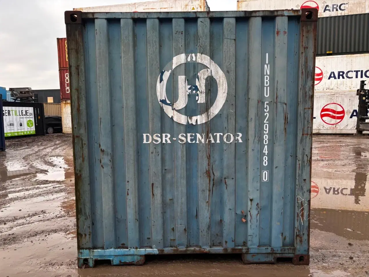 Billede 5 - 40 fods Container- ID: INBU 529848-0 - Hvidovre 