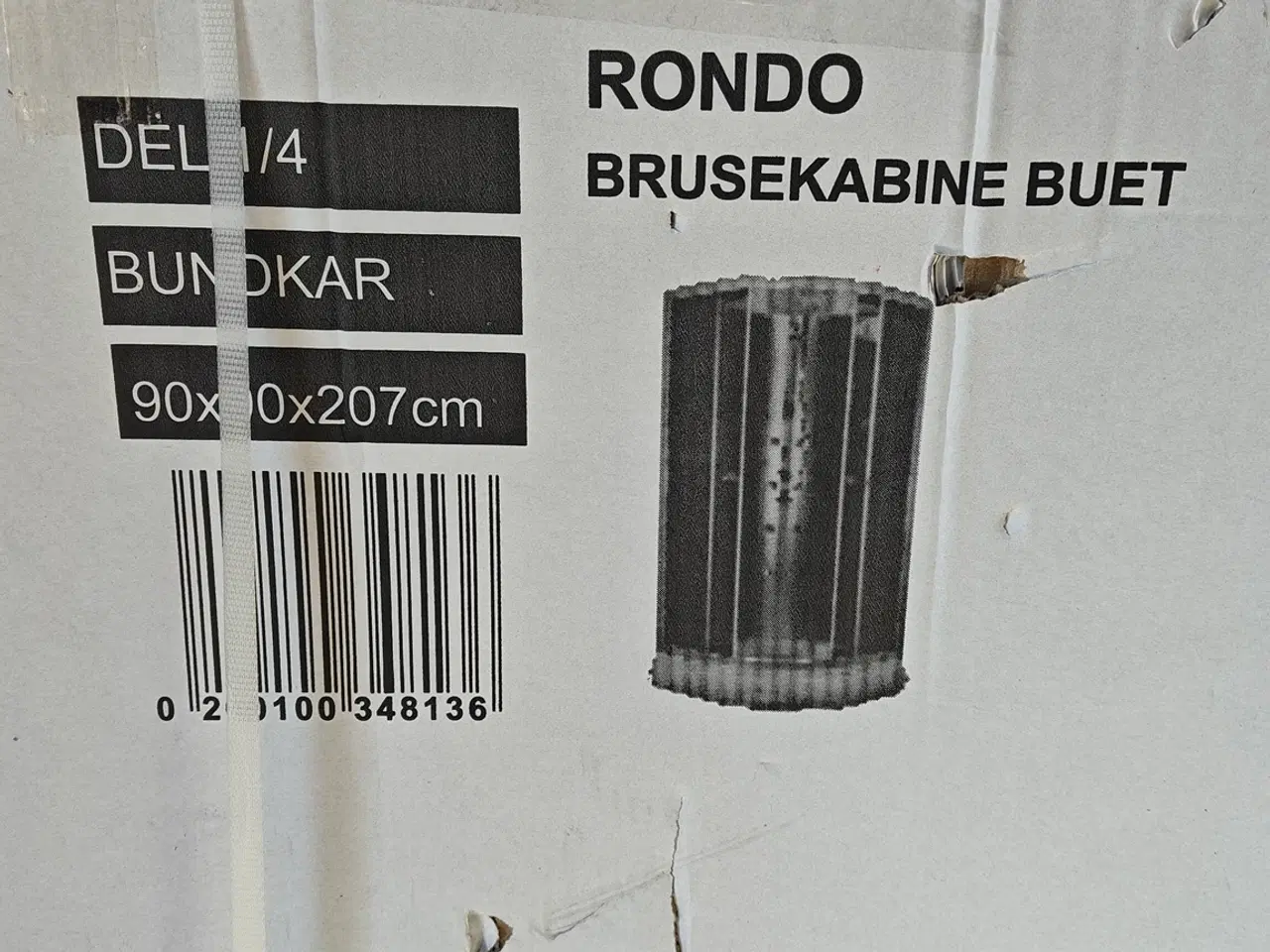 Billede 3 - Brusekabine - ny ubrugt - 90 x 90