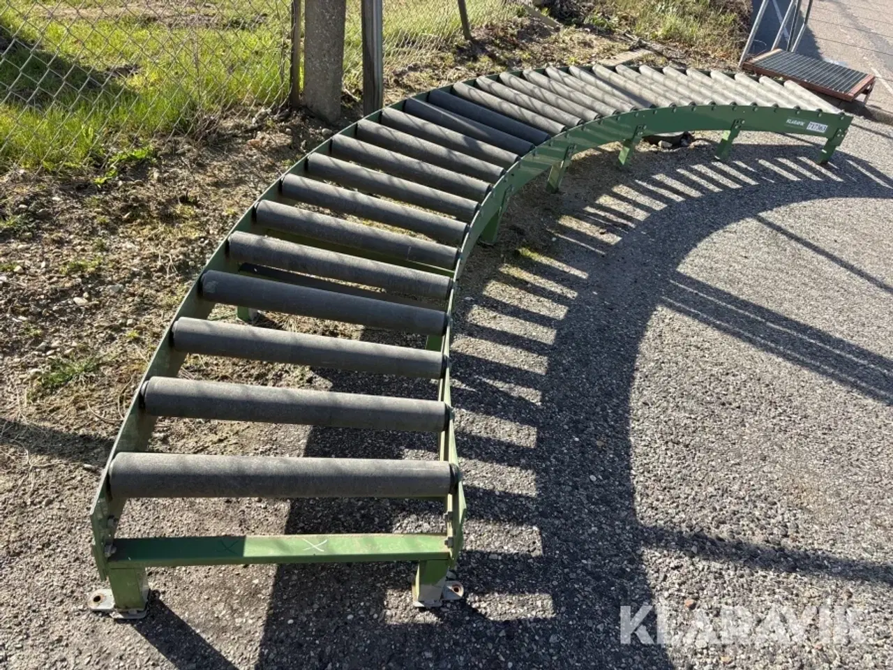 Billede 1 - Kurvebane - 90 grader - koniske ruller