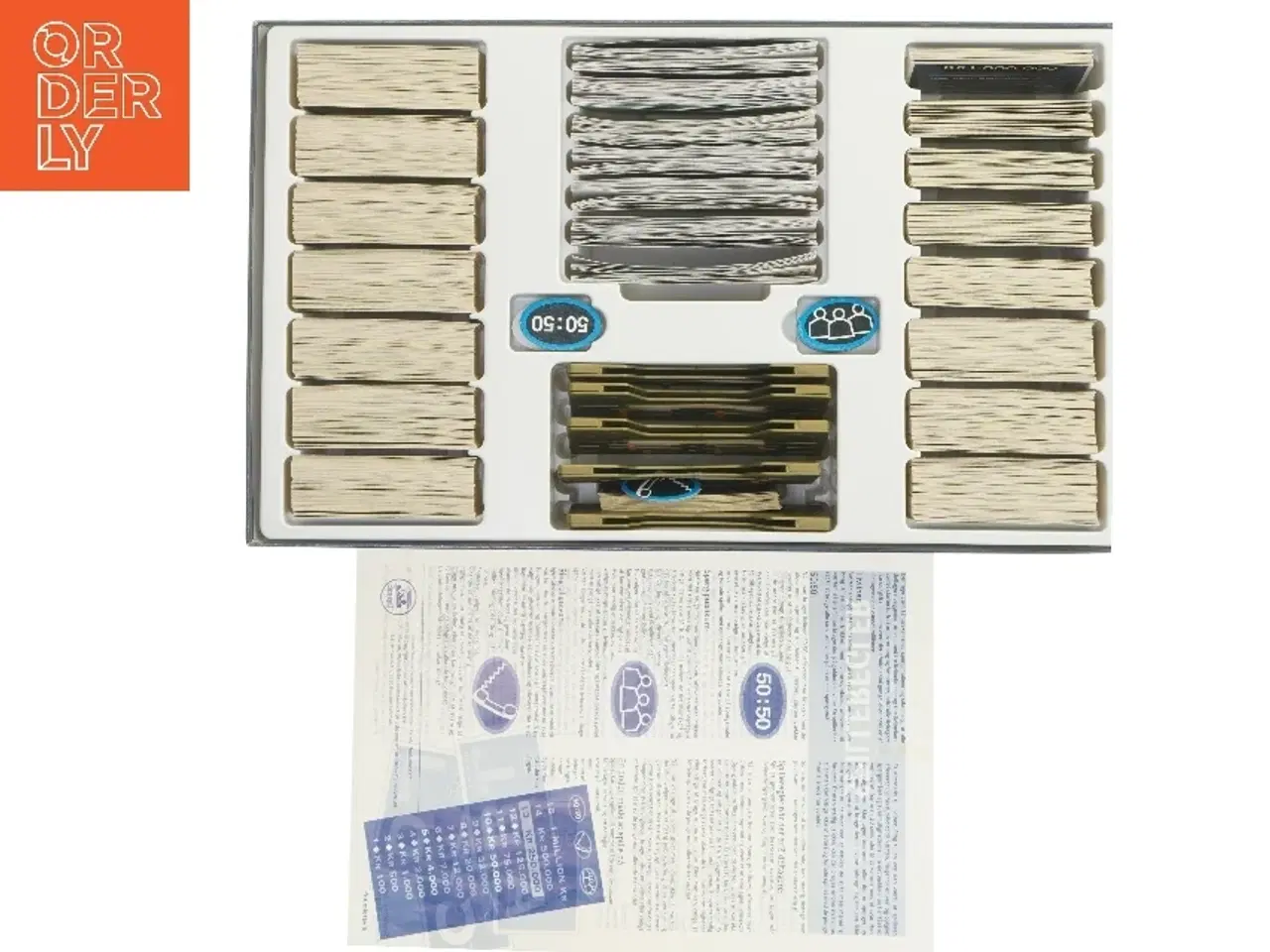 Billede 3 - Hvem vil være millionær brætspil fra Celador (str. 43x26 cm)