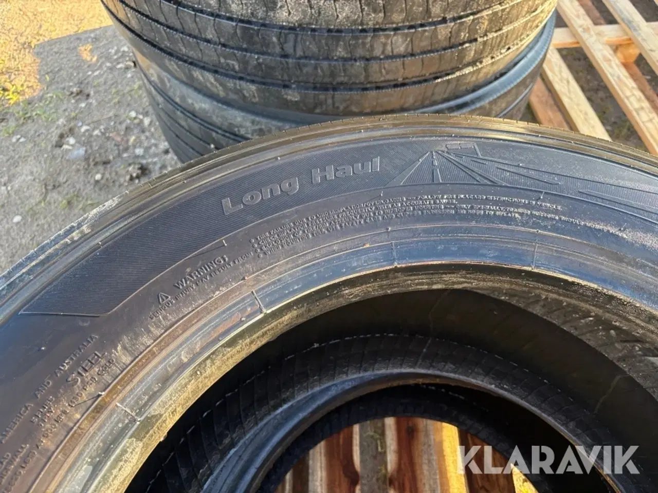 Billede 7 - Dæk Hankook AL10+ e-cube MAX – Long Haul 2 stk