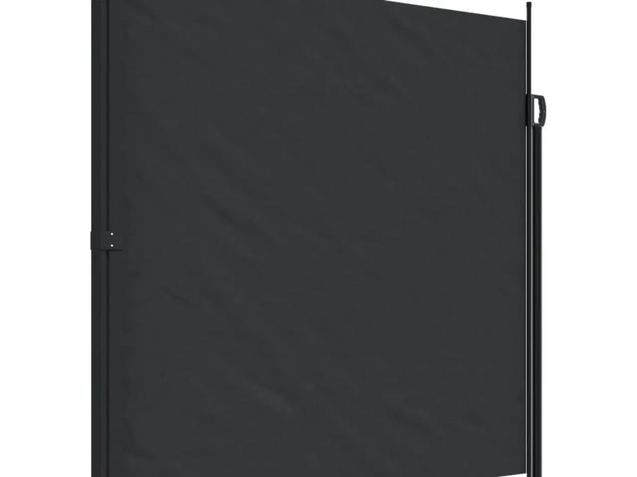 Billede 2 - Sidemarkise 200x300 cm sammenrullelig sort