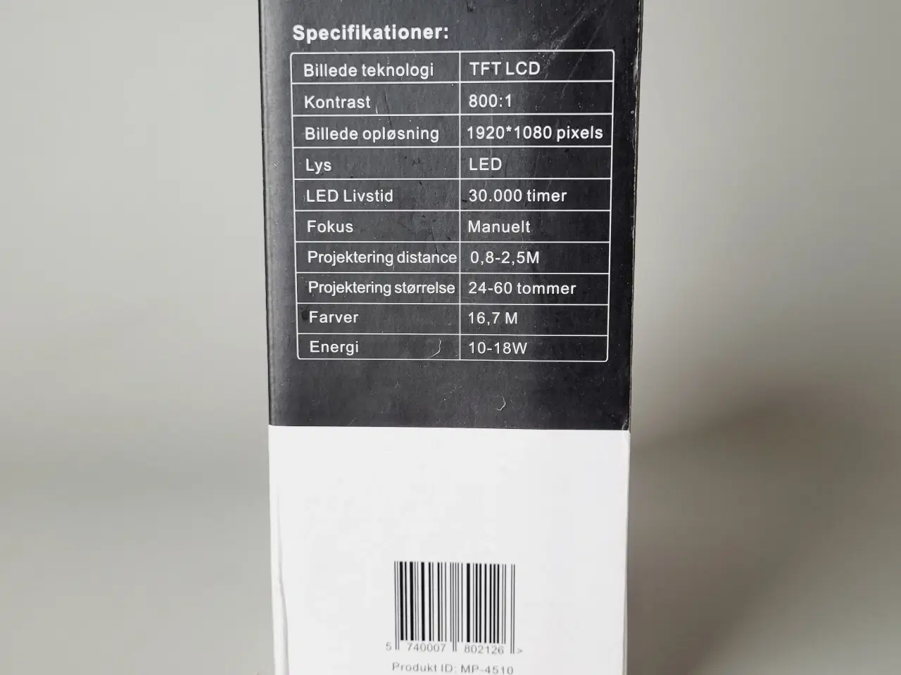 Billede 9 - ⭐️. 🎥 HD LED Mini Projektor – Kompakt og Effektiv