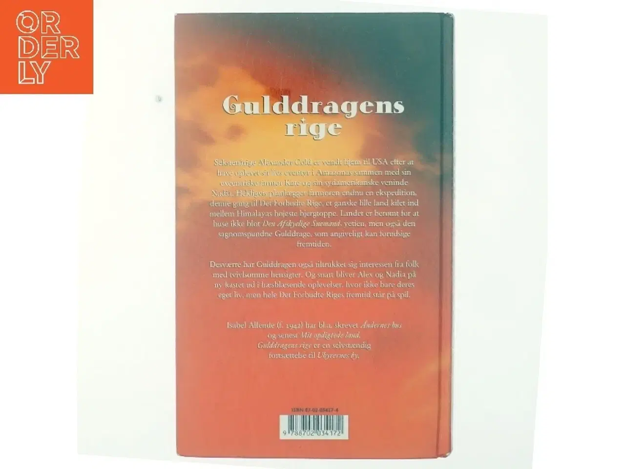 Billede 3 - Gulddragens rige af Isabel Allende (Bog)