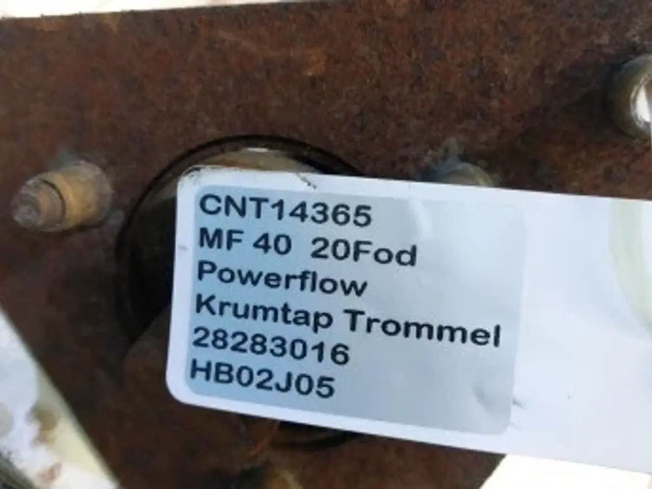 Billede 18 - Massey Ferguson 40 Powerflow Krumtap Trommel 28283016