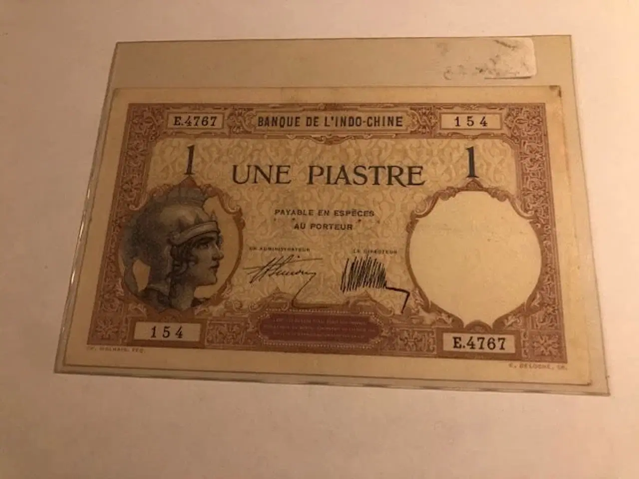 Billede 1 - 1 Piastre French Indochina 1921-1931