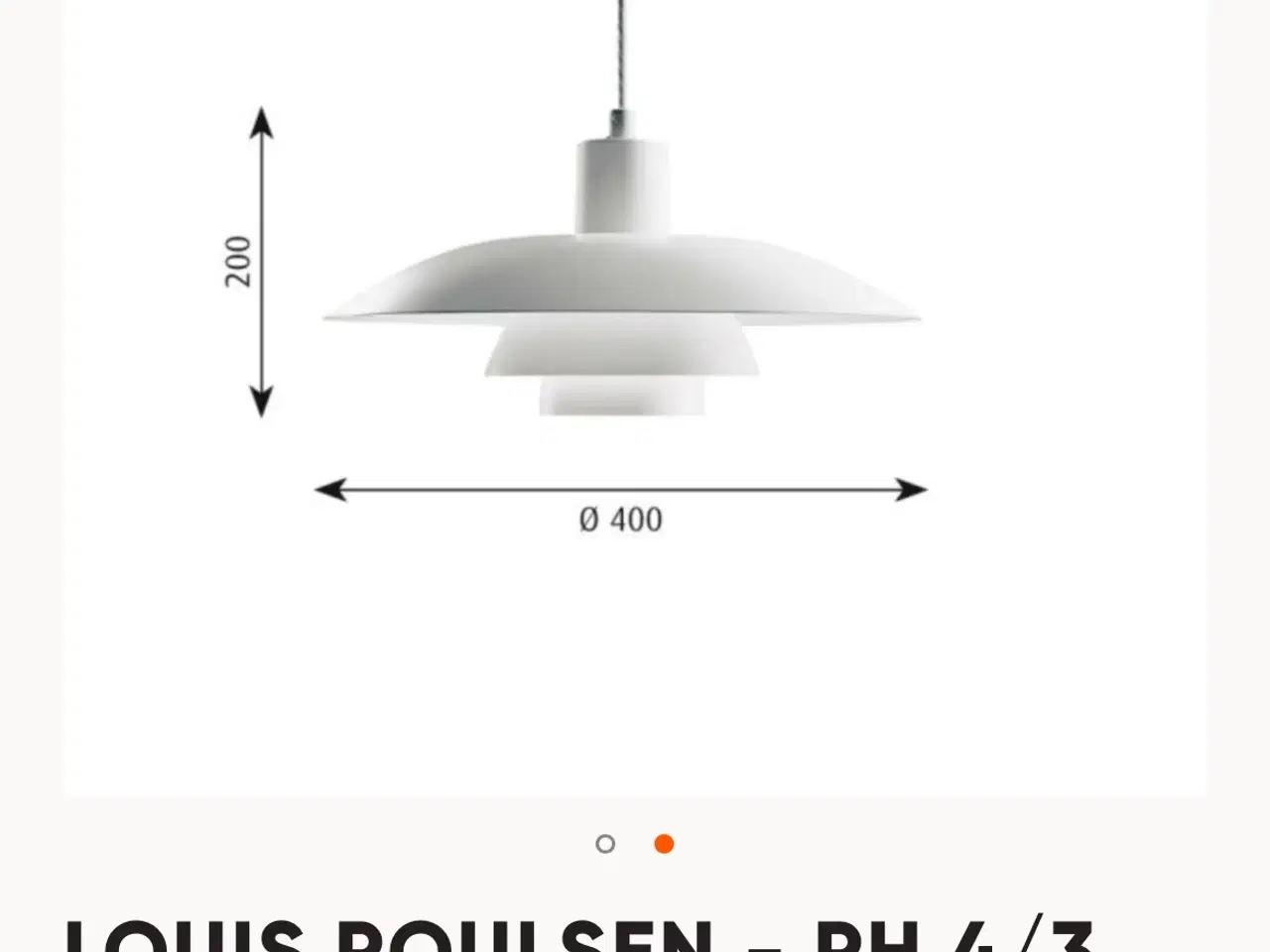 Billede 2 - PH lampe.