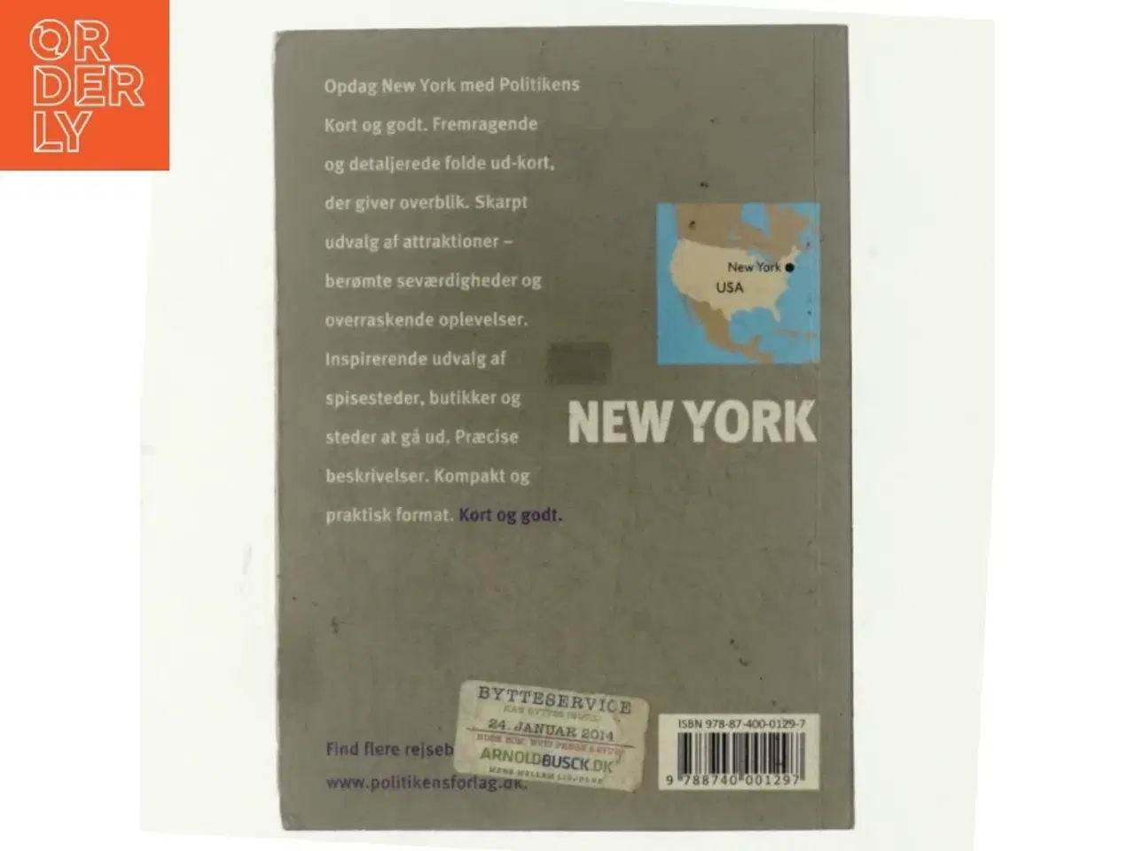Billede 3 - Politikens Kort og godt om New York af Rapha&#235;lle Vinon (Bog)
