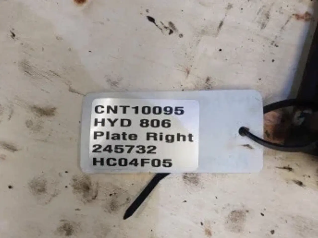 Billede 9 - Hydrema 806 Højre Plade 245732