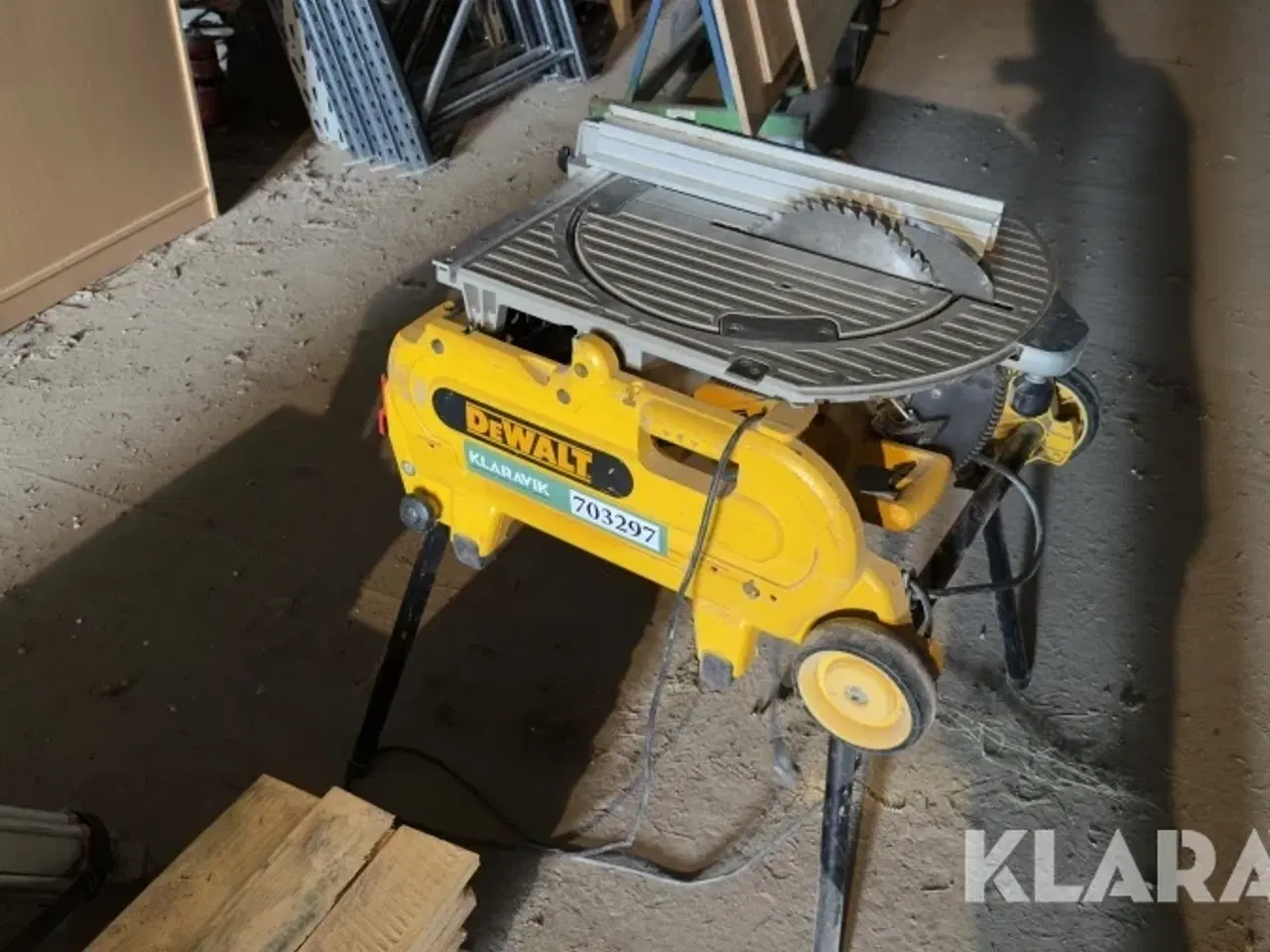 Billede 4 - DeWalt DW705-XC – Geringssav med udtræk Dewalt Dw705