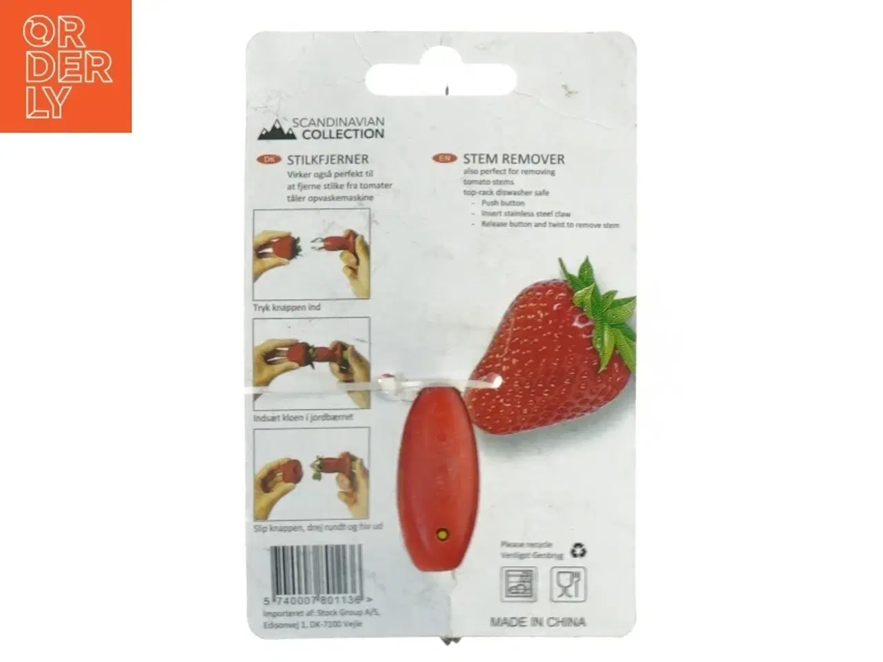 Billede 3 - Stilkfjerner fra Scandinavian Collection (str. 10 cm)