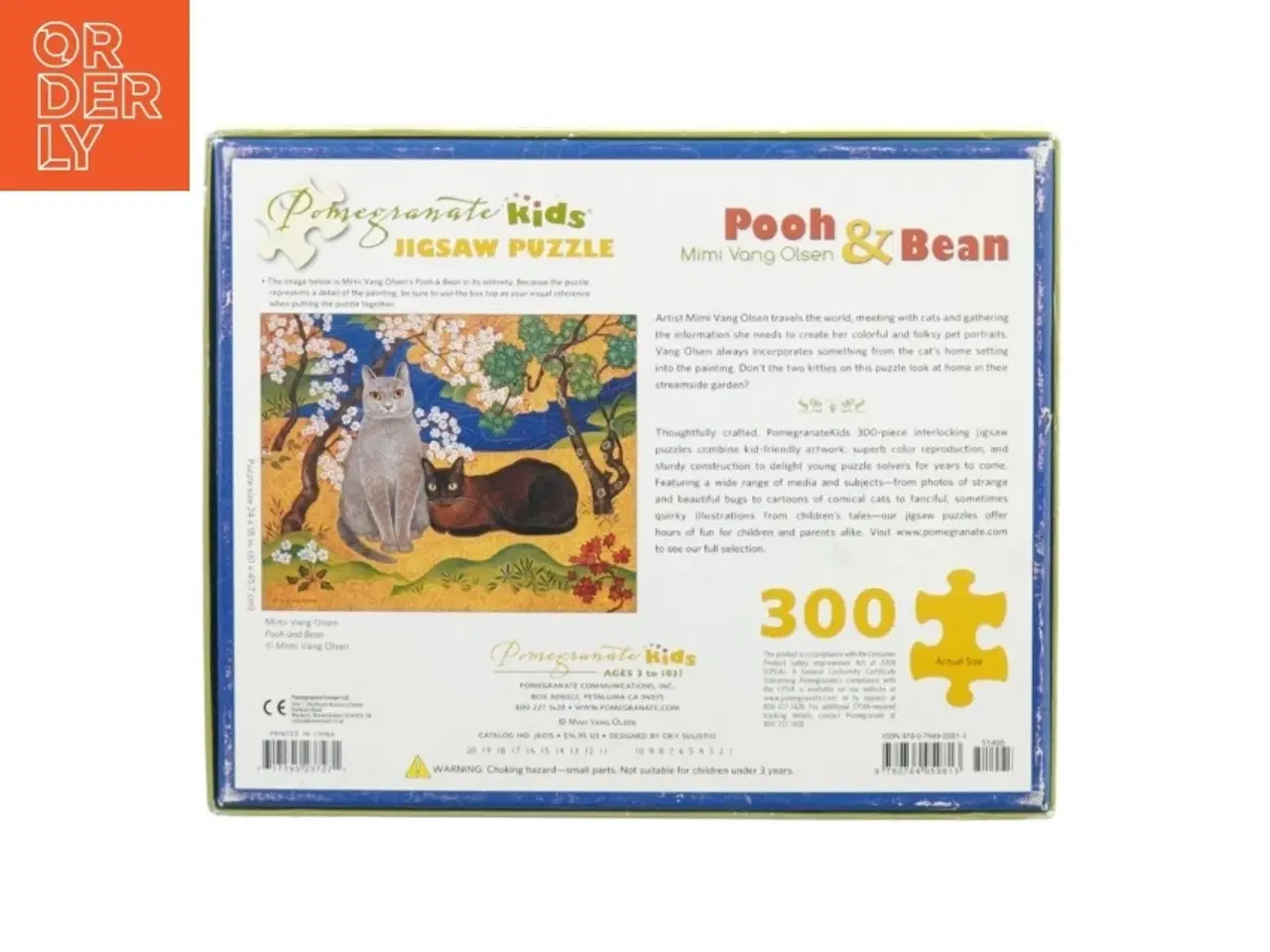 Billede 3 - Pooh og bean puslespil fra Pomegranate Kids (str. 26 x 21 cm)