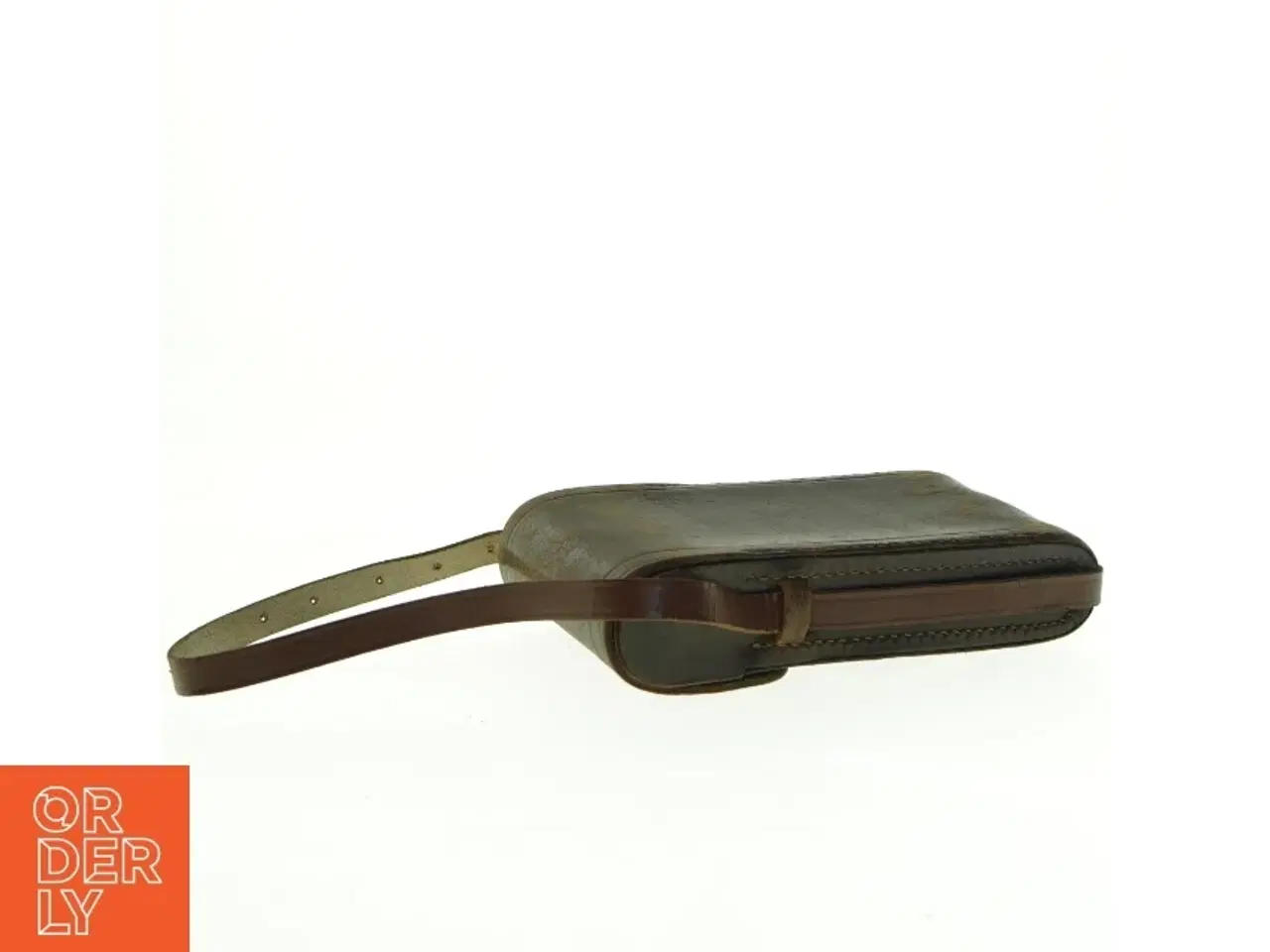 Billede 4 - Vintage læder kamerataske (str. 18 x 10 x 4 cm)
