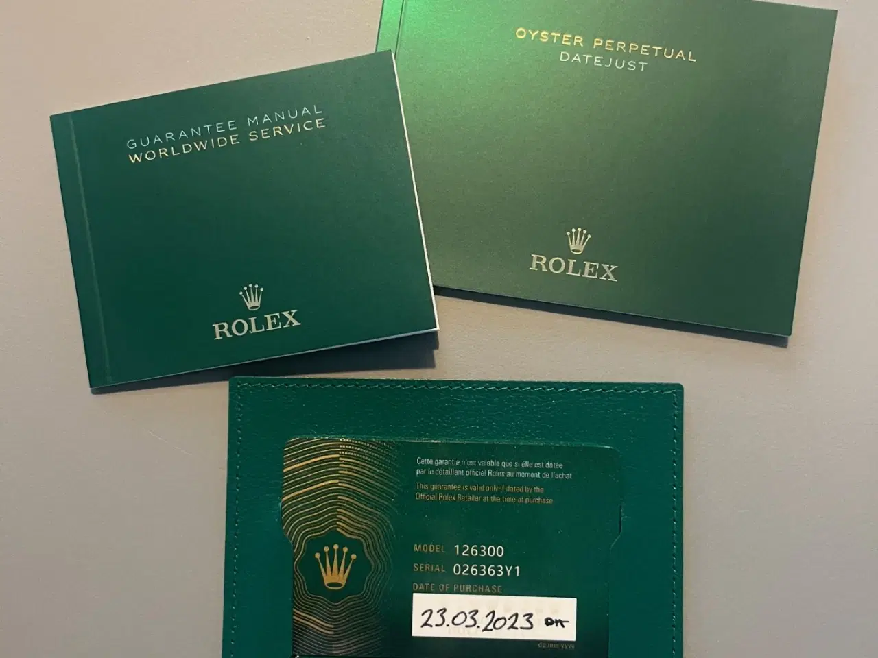 Billede 5 - Rolex Datejust 126300 blå urskive