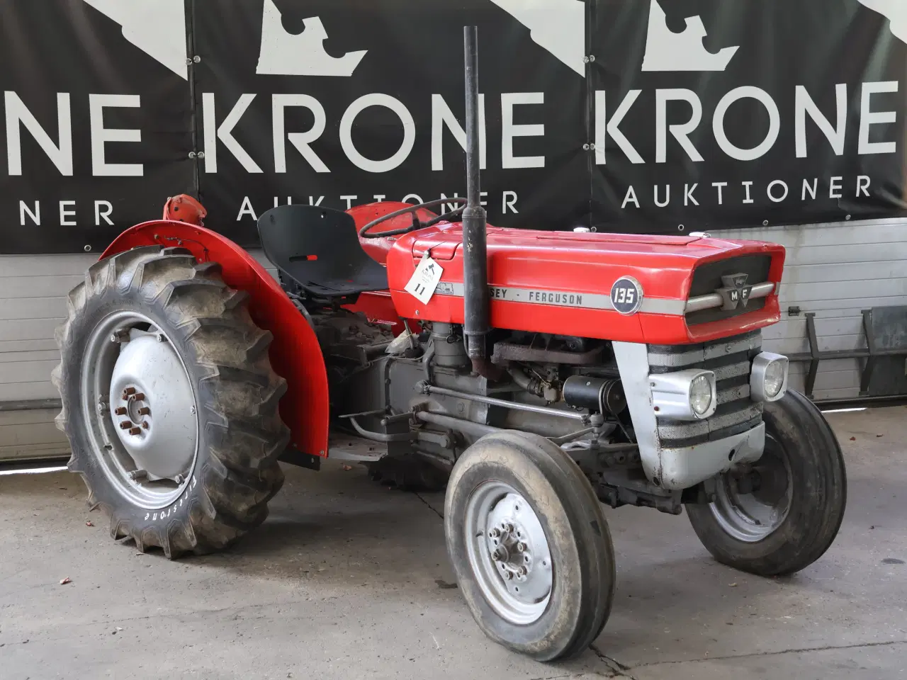 Billede 1 - Massey Ferguson 135. 4 cyl benzin årg 1965