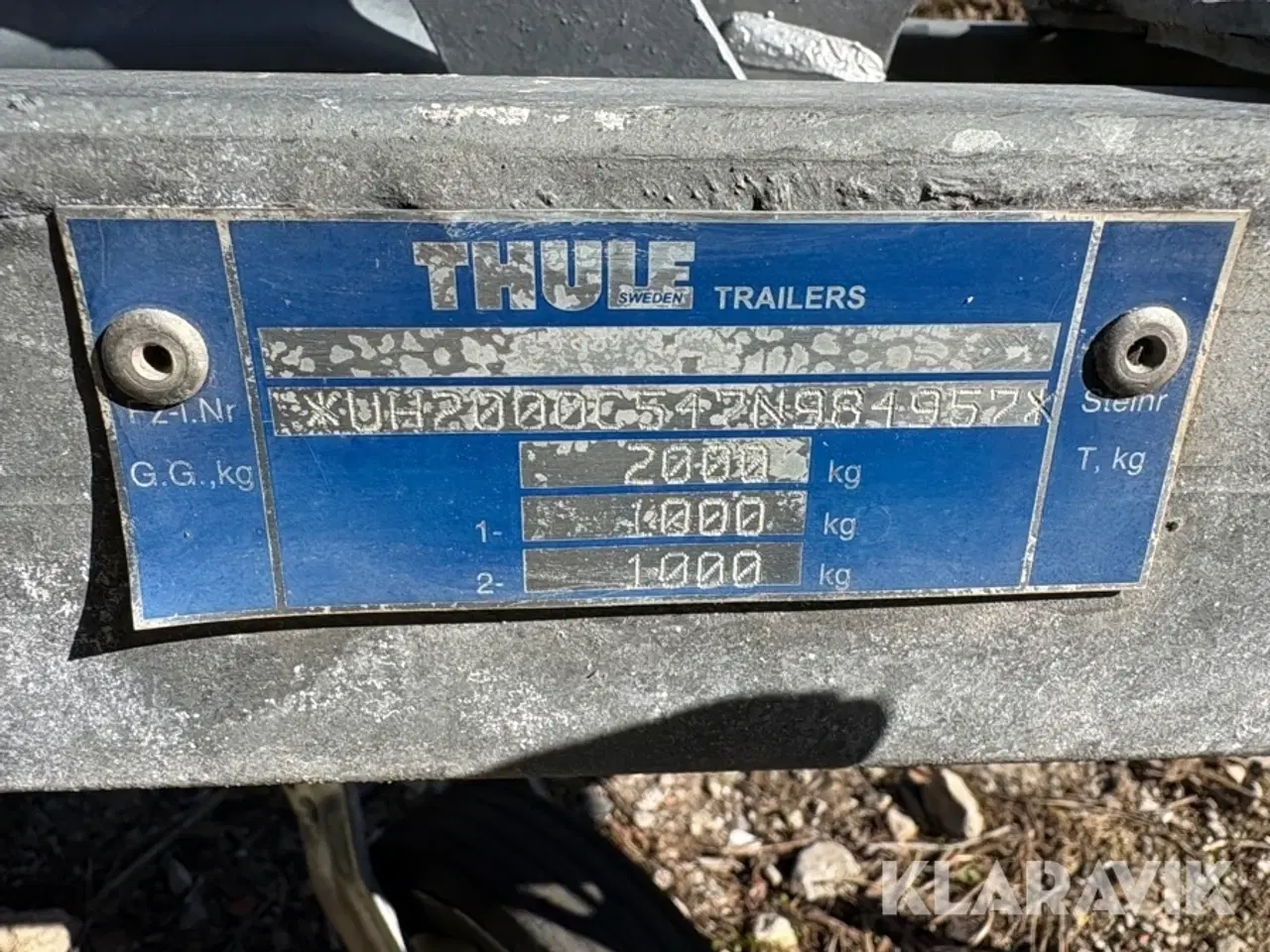 Billede 4 - Bådtrailer Brenderup med elspil