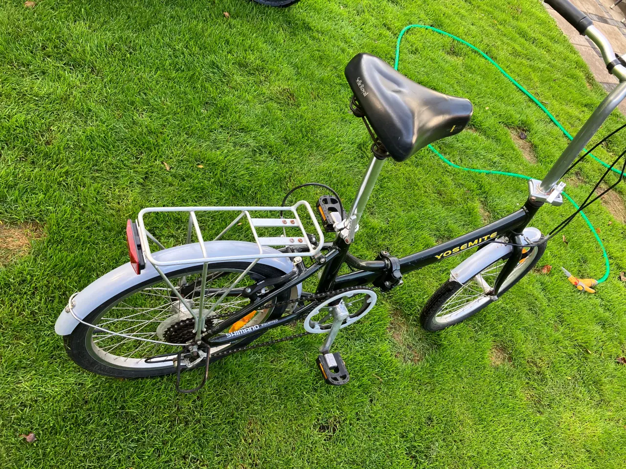 Billede 1 - Foldebar camping cykel med 5 gear.