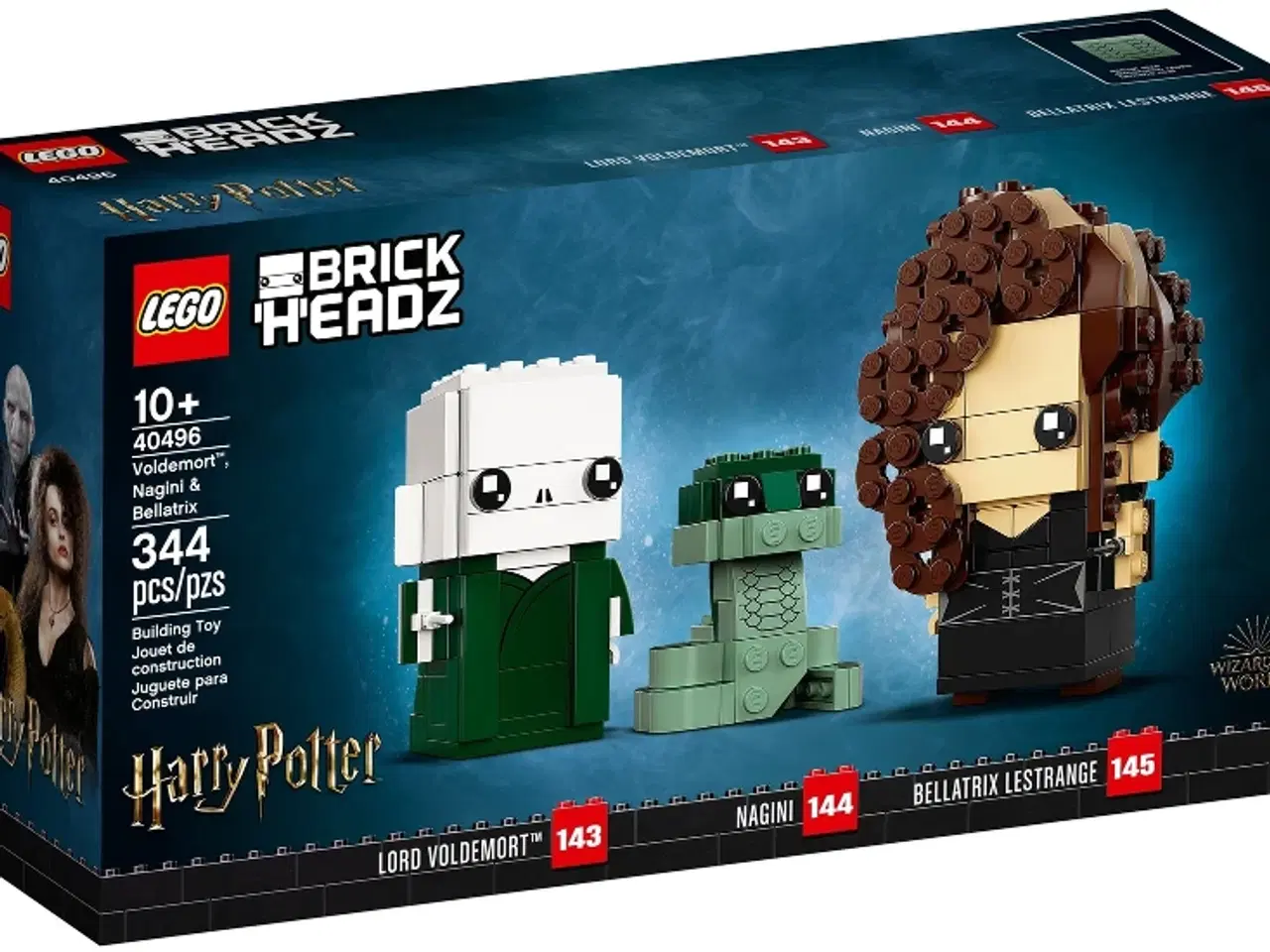 Billede 1 - Lego Harry Potter Brickheadz, 40496, Voldemort mm