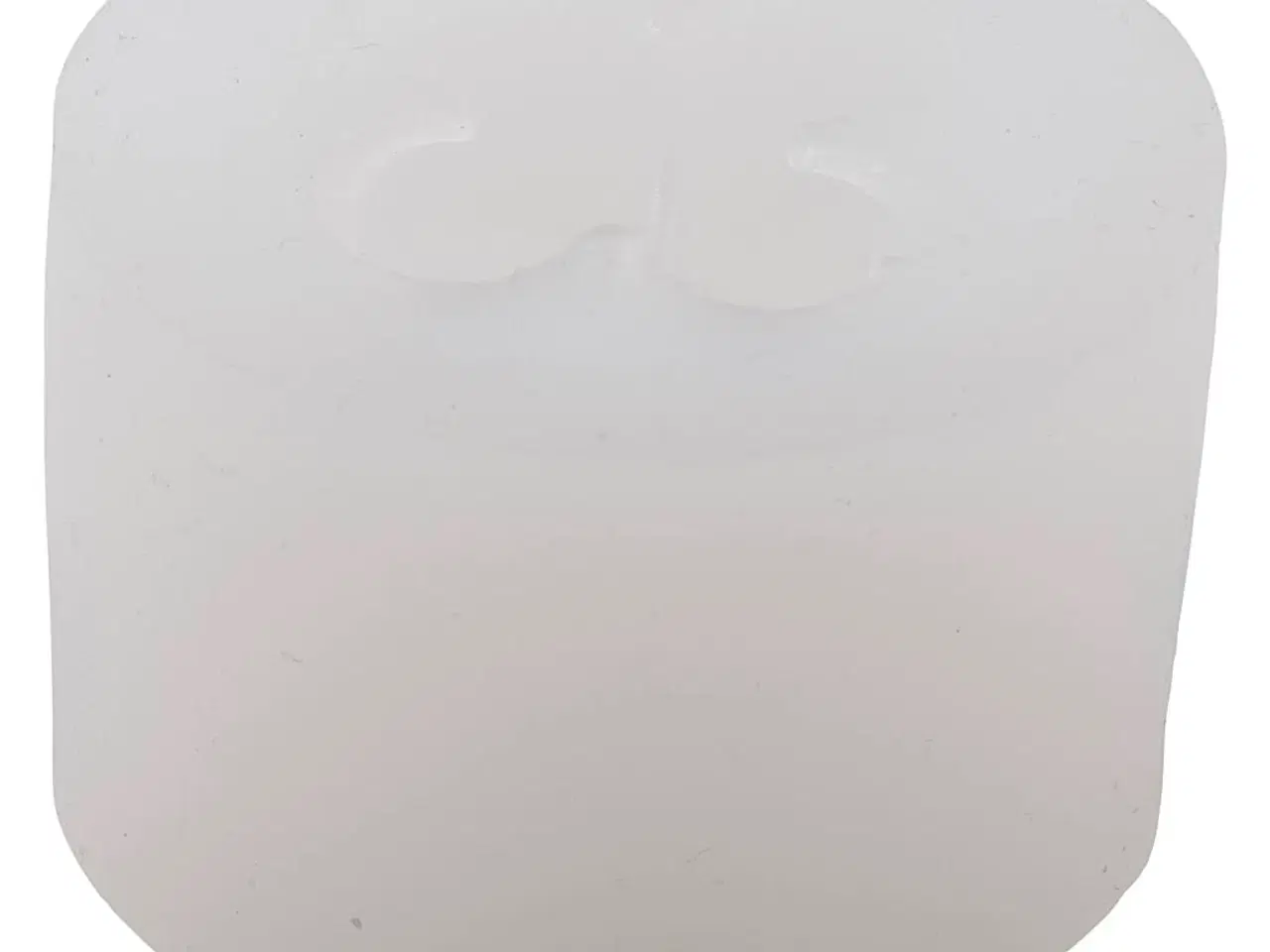 Billede 1 - Firkantet Silikoneform med Bobler - 4 cm