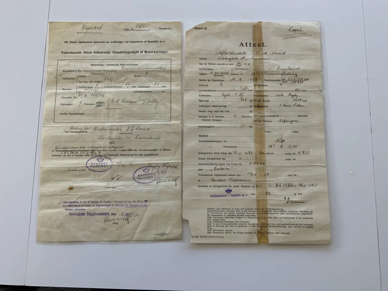 Billede 11 - Morris 8 fra 1937