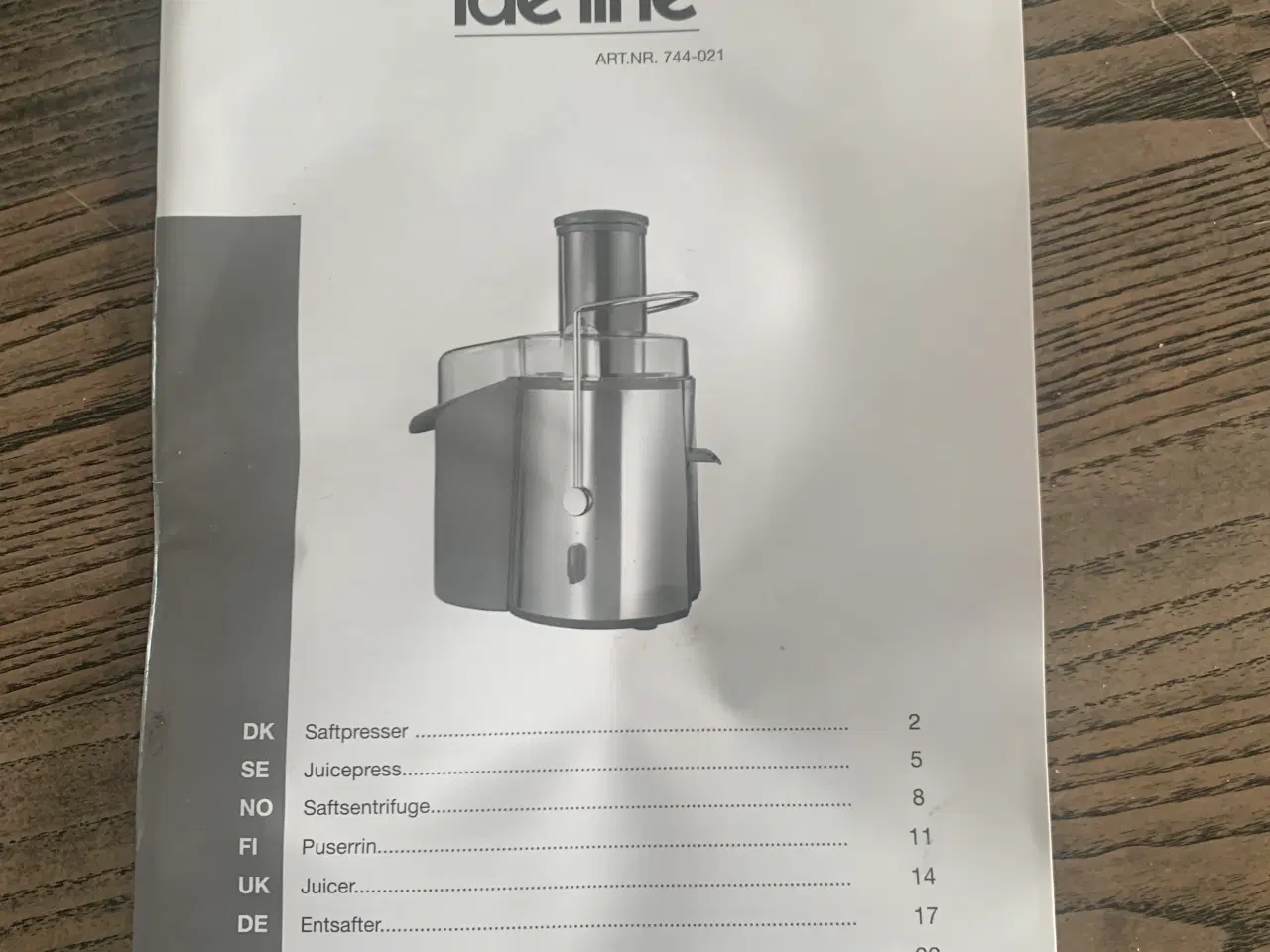 Billede 3 - Ide Line Juicer