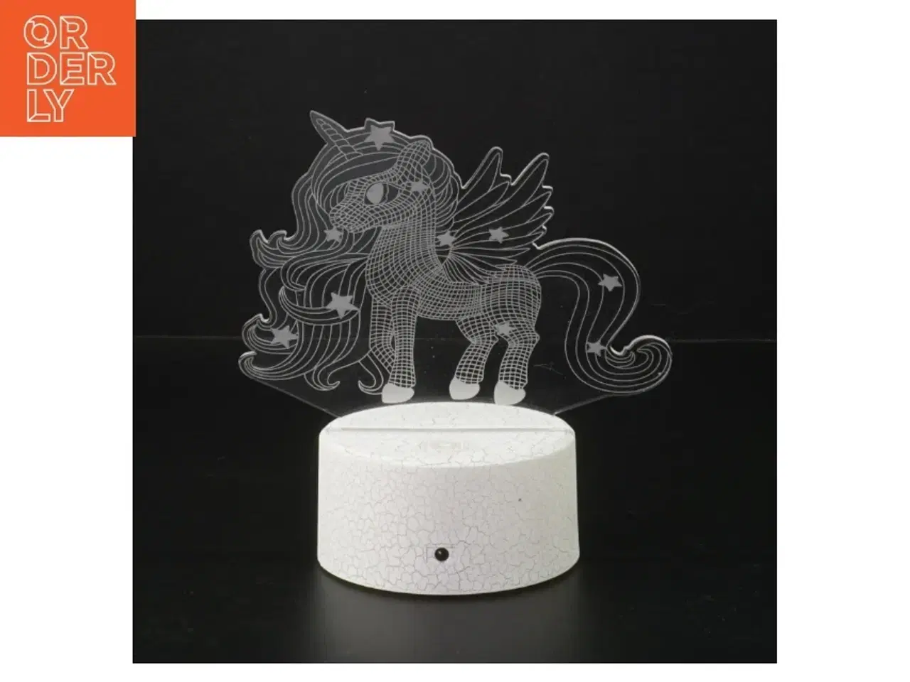 Billede 1 - Unicorn LED bordlampe (str. H. 15 cm)