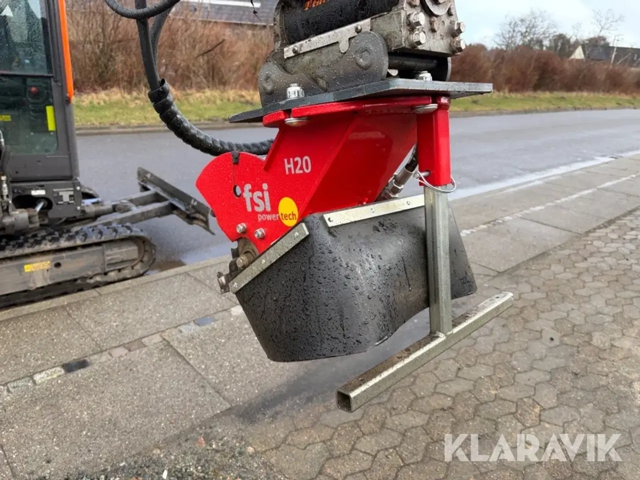 Billede 7 - Stubfræser FSI Powertech fsi H20 - til minilæsser