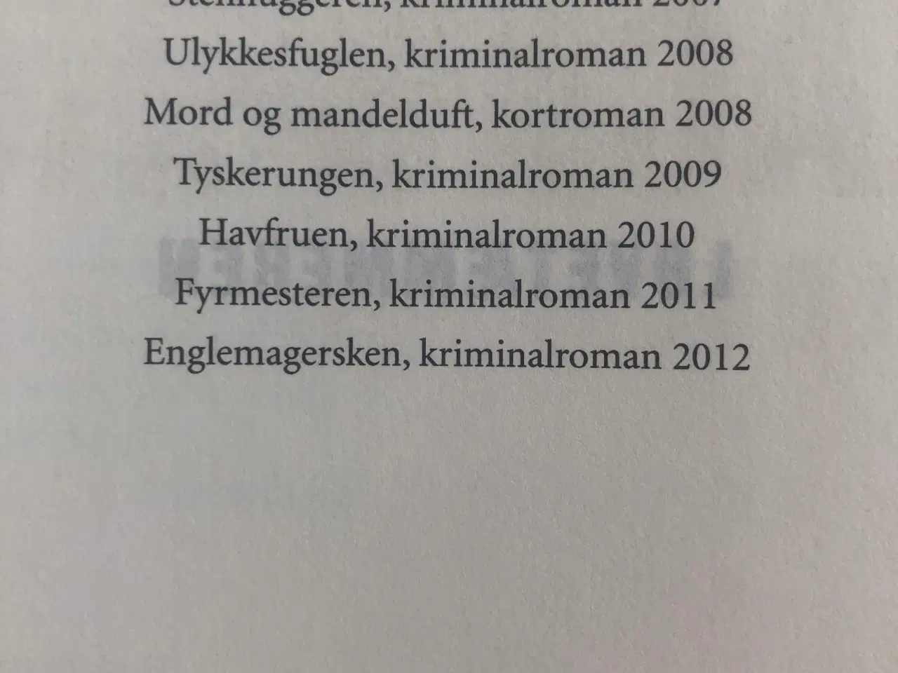 Billede 2 - Camilla Läckberg 