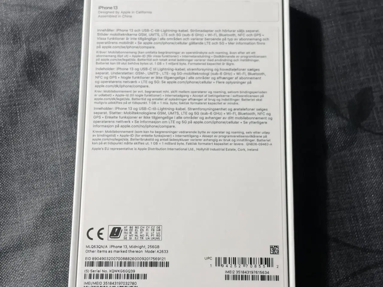 Billede 11 - Iphone 13 256gb + 2 cover  panzerglass med privacy