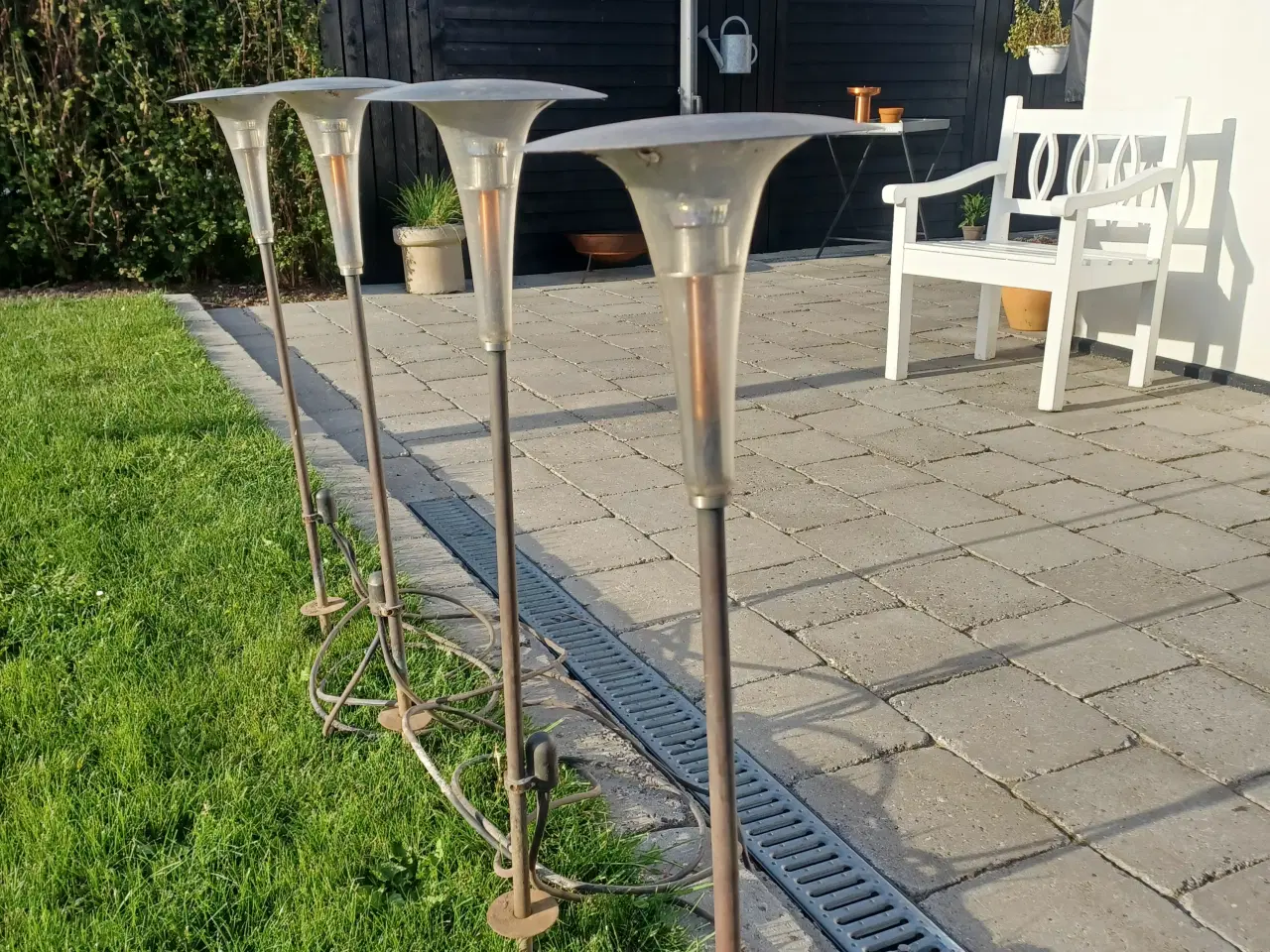 Billede 1 - 4 Bed kobberlamper