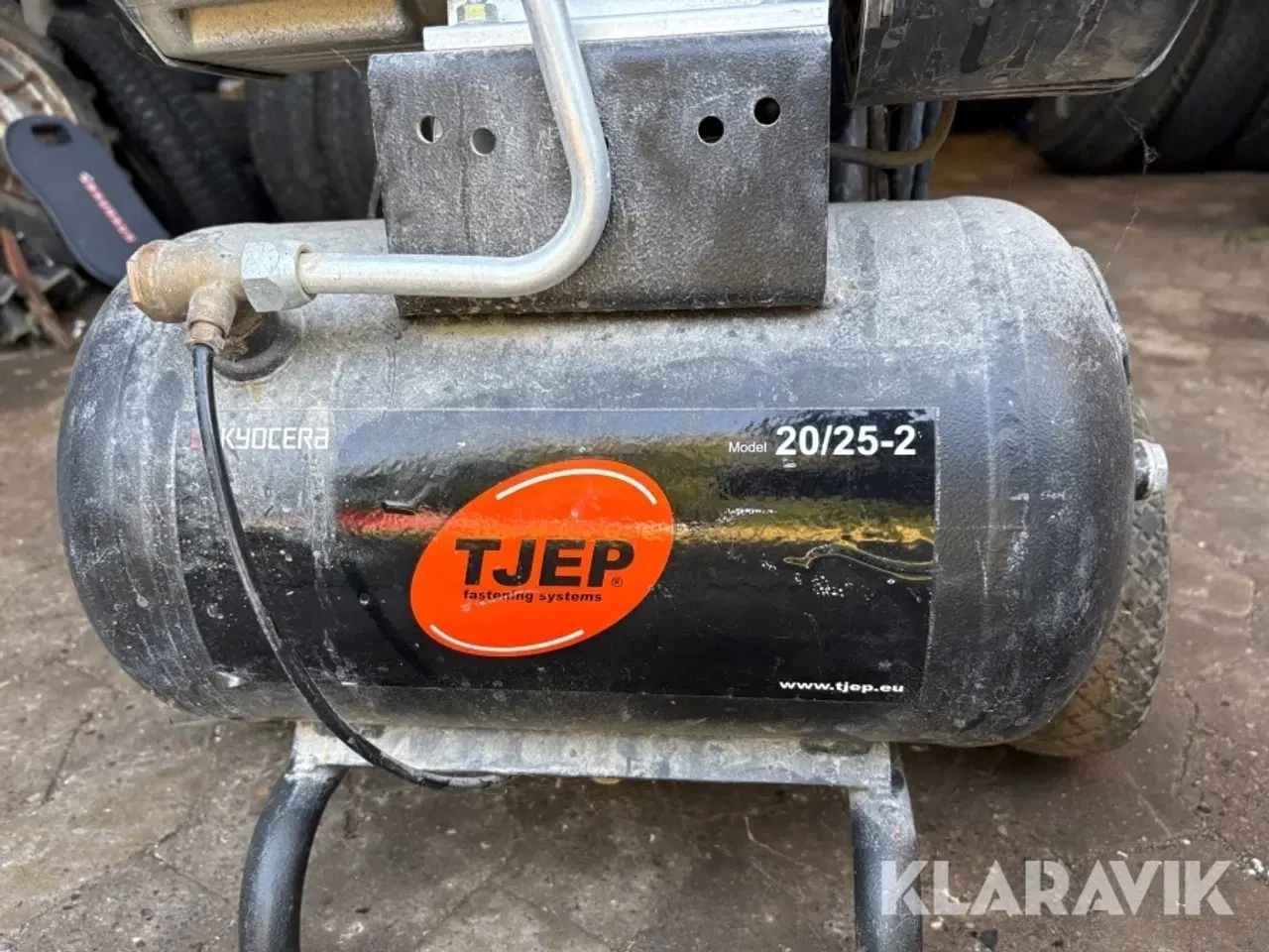 Billede 10 - Kompressorer Tjep 20/25-2 2 cylinder motor