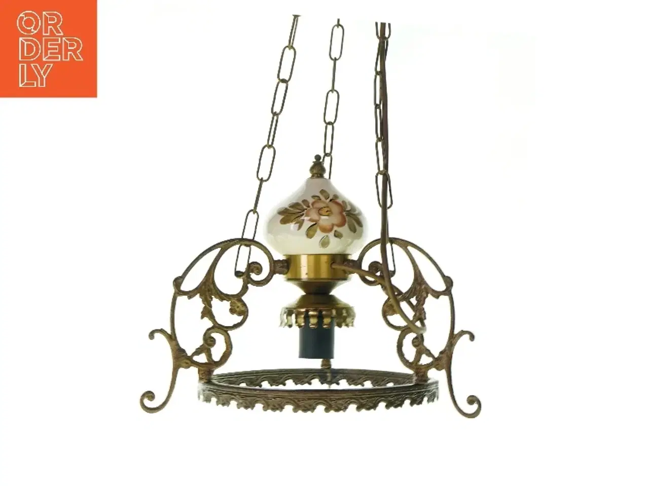 Billede 1 - Lampe (str. ØH: 30x27 cm)