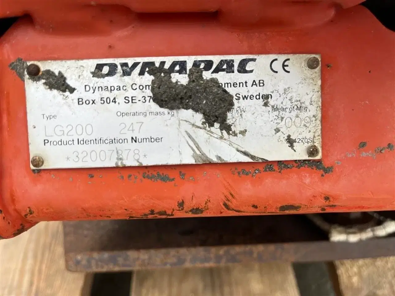 Billede 6 - Dynapac LG 200 247kg Diesel pladevibrator