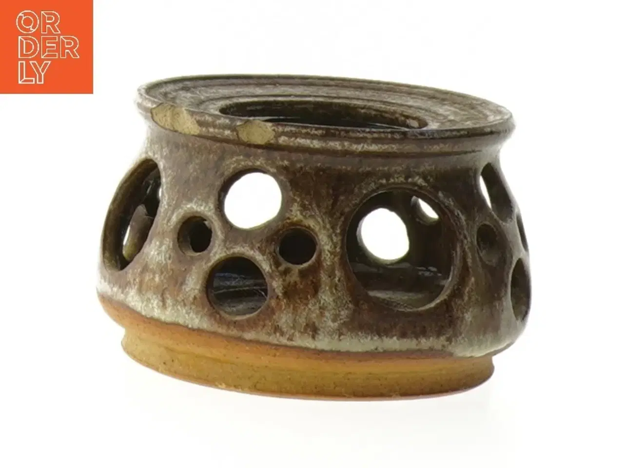 Billede 2 - Keramisk fyrfadsstager (str. Ø 10 cm)