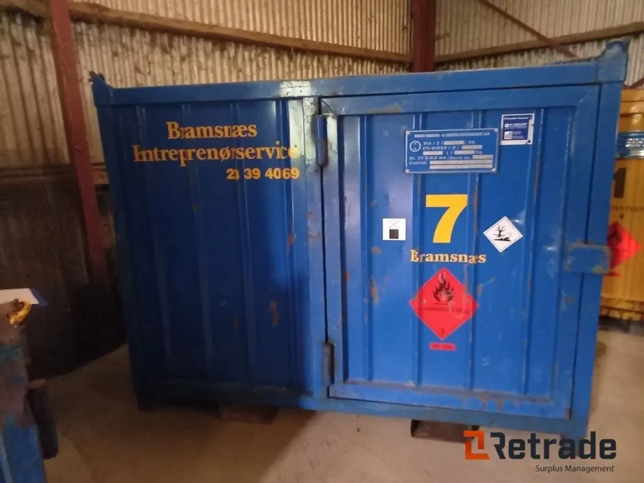Billede 2 - - - - Dieseltank container 1